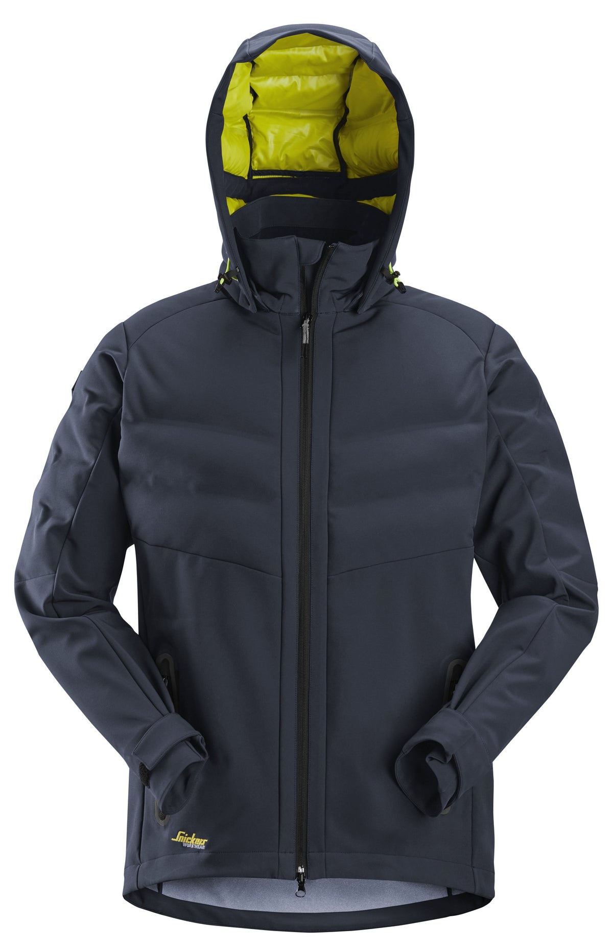 Snickers Workwear FlexiWork, Windproof Quilted Jacket in Navy