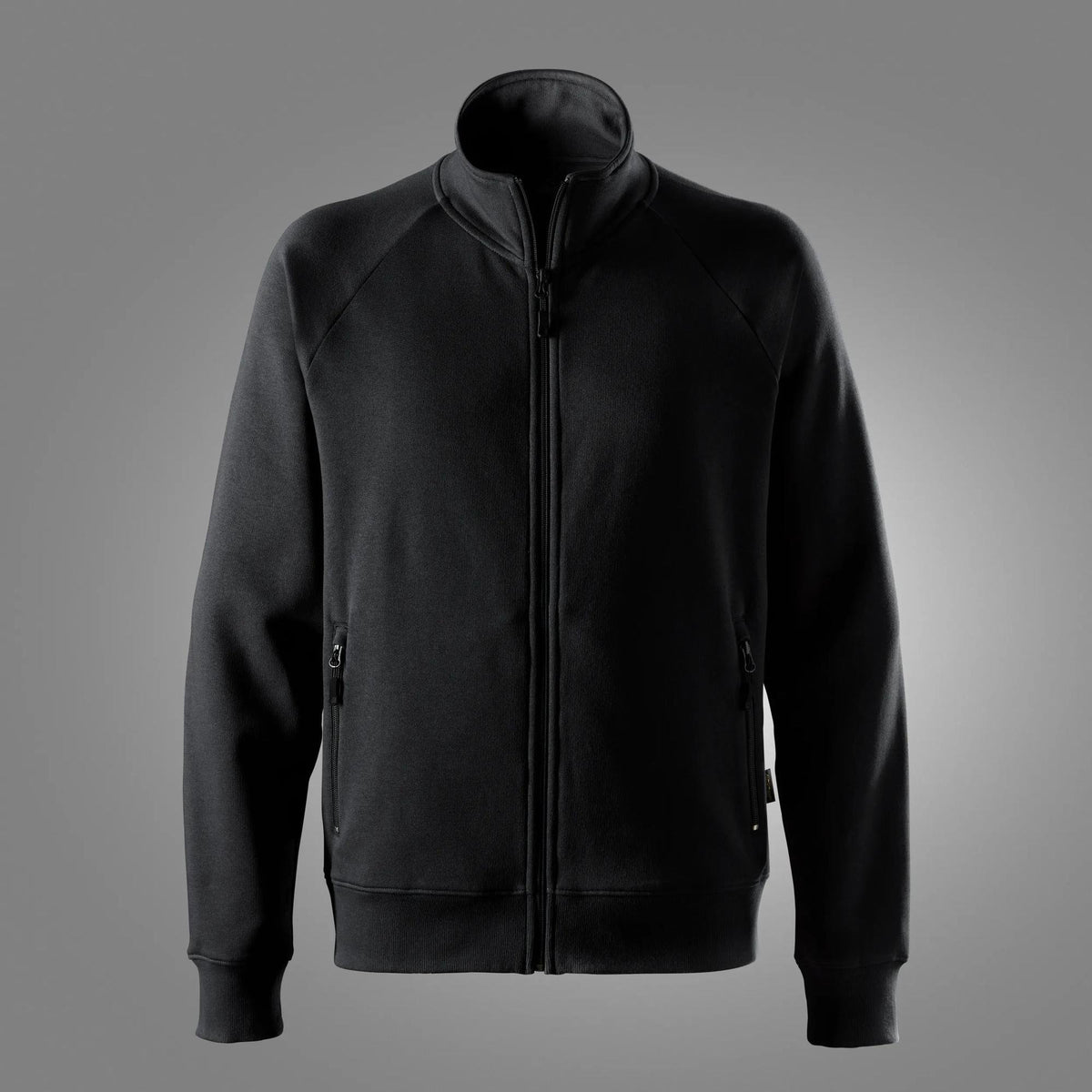 Snickers Workwear Classic Sweatshirt Jacket in Black