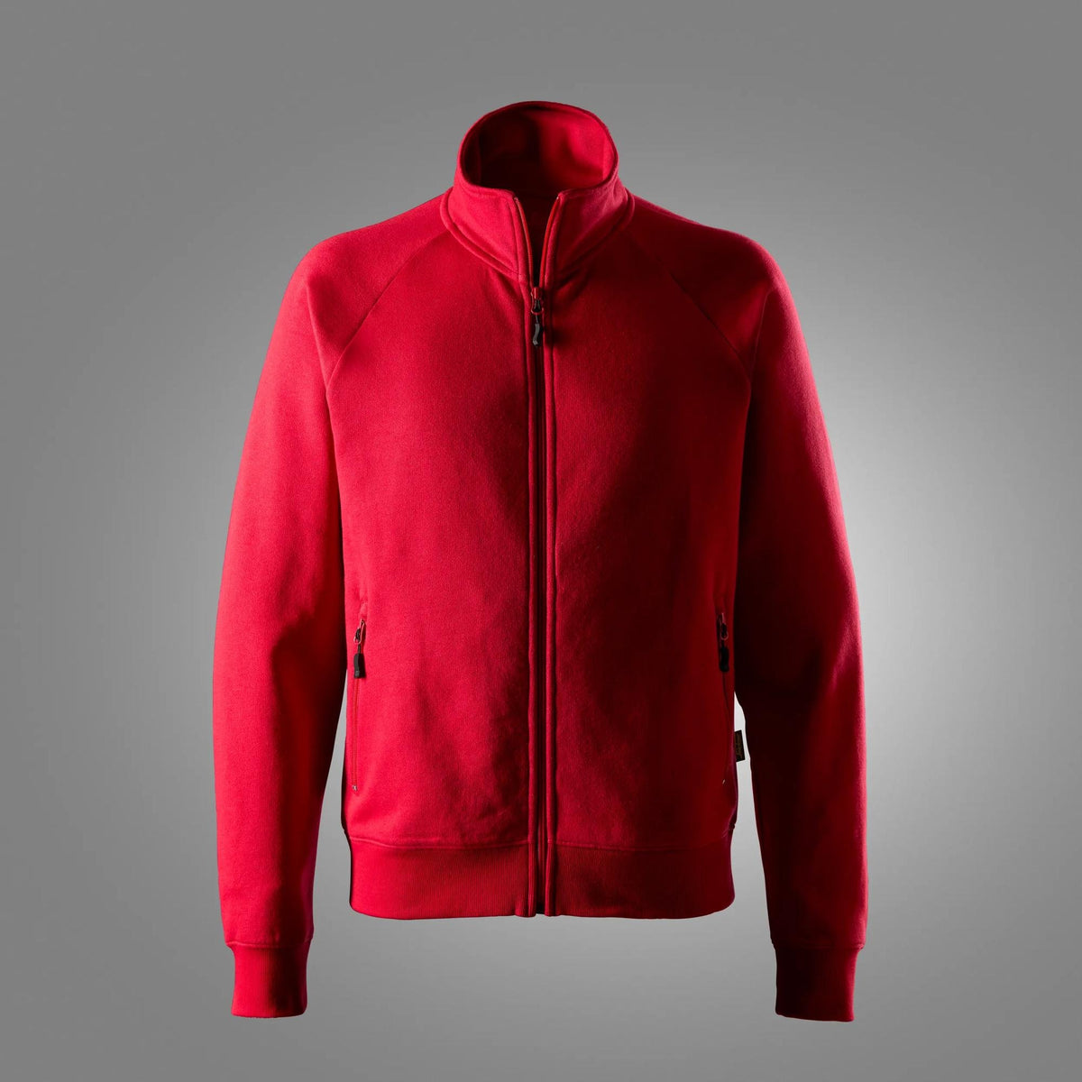 Snickers Workwear Classic Sweatshirt Jacket in Chili Red