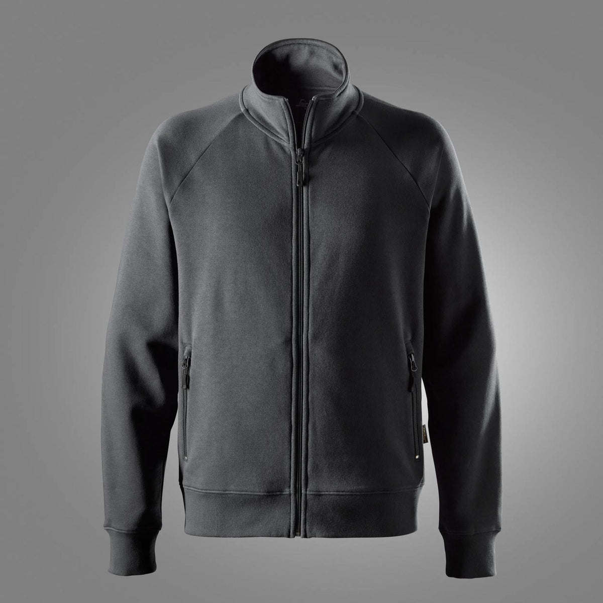 Snickers Workwear Classic Sweatshirt Jacket in Steel Grey