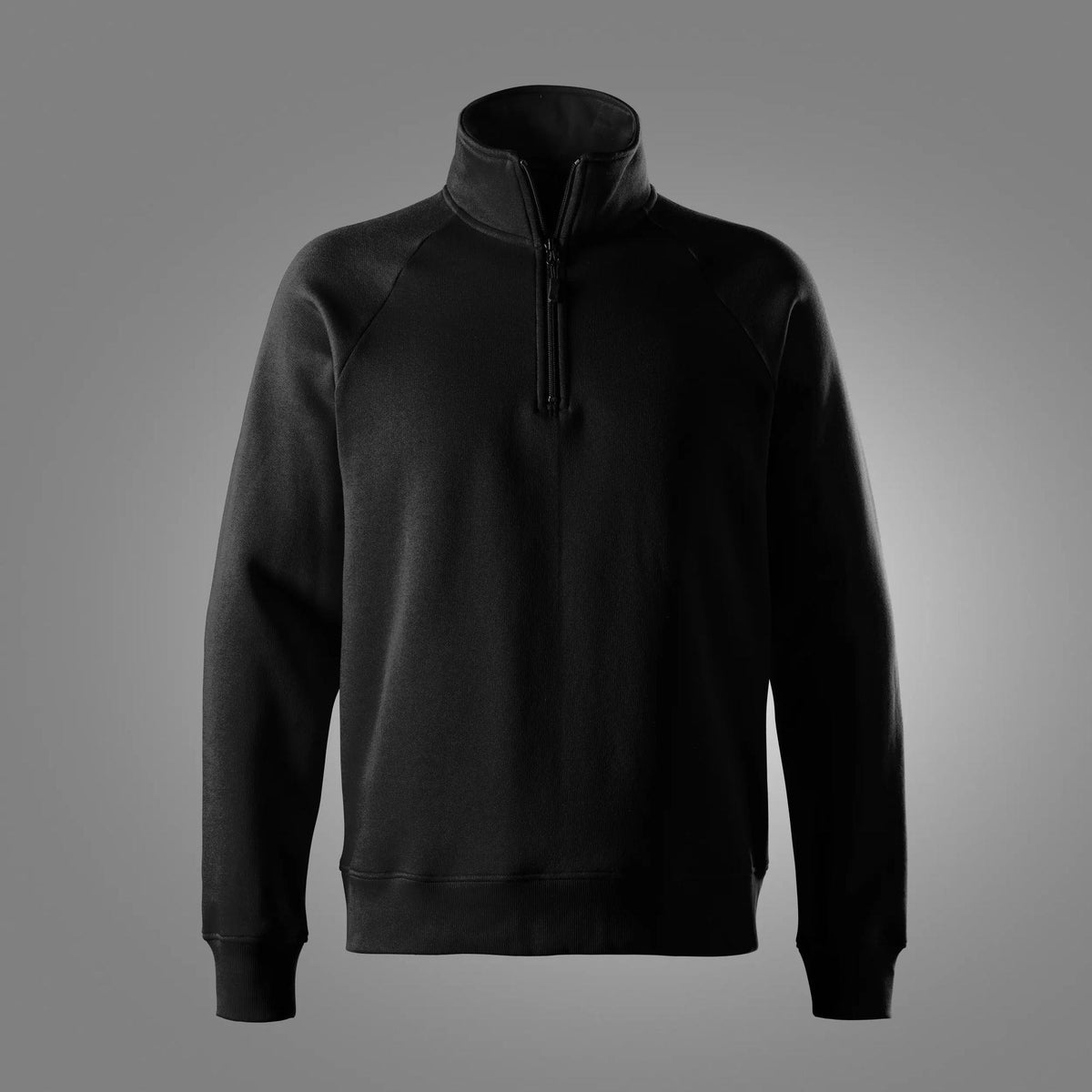 Snickers Workwear Classic Half-Zip Sweatshirt in Black