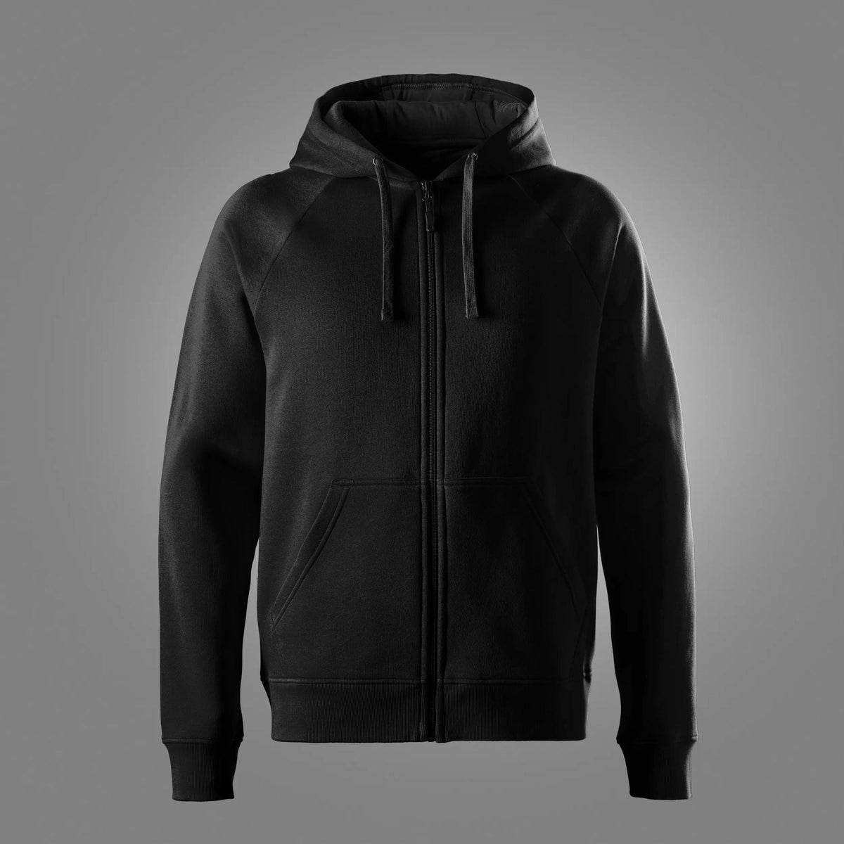 Snickers Workwear Classic Sweatshirt Full Zip Hoodie in Black