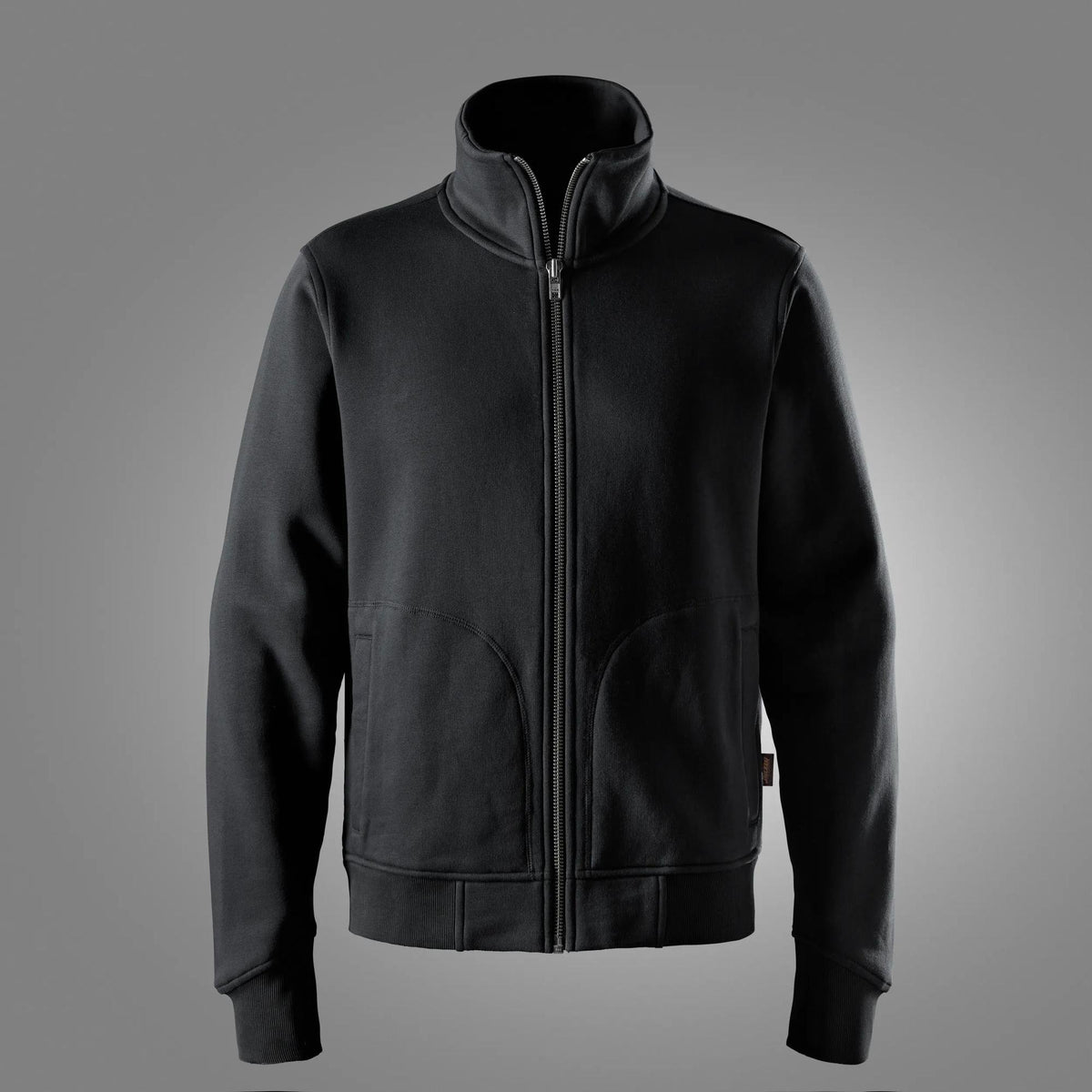 Snickers Workwear Heavy Sweatshirt Jacket in Black