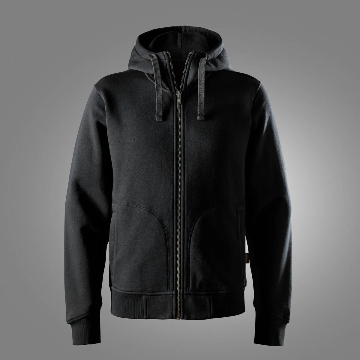 Snickers Workwear Heavy Sweatshirt Full Zip Hoodie in Black