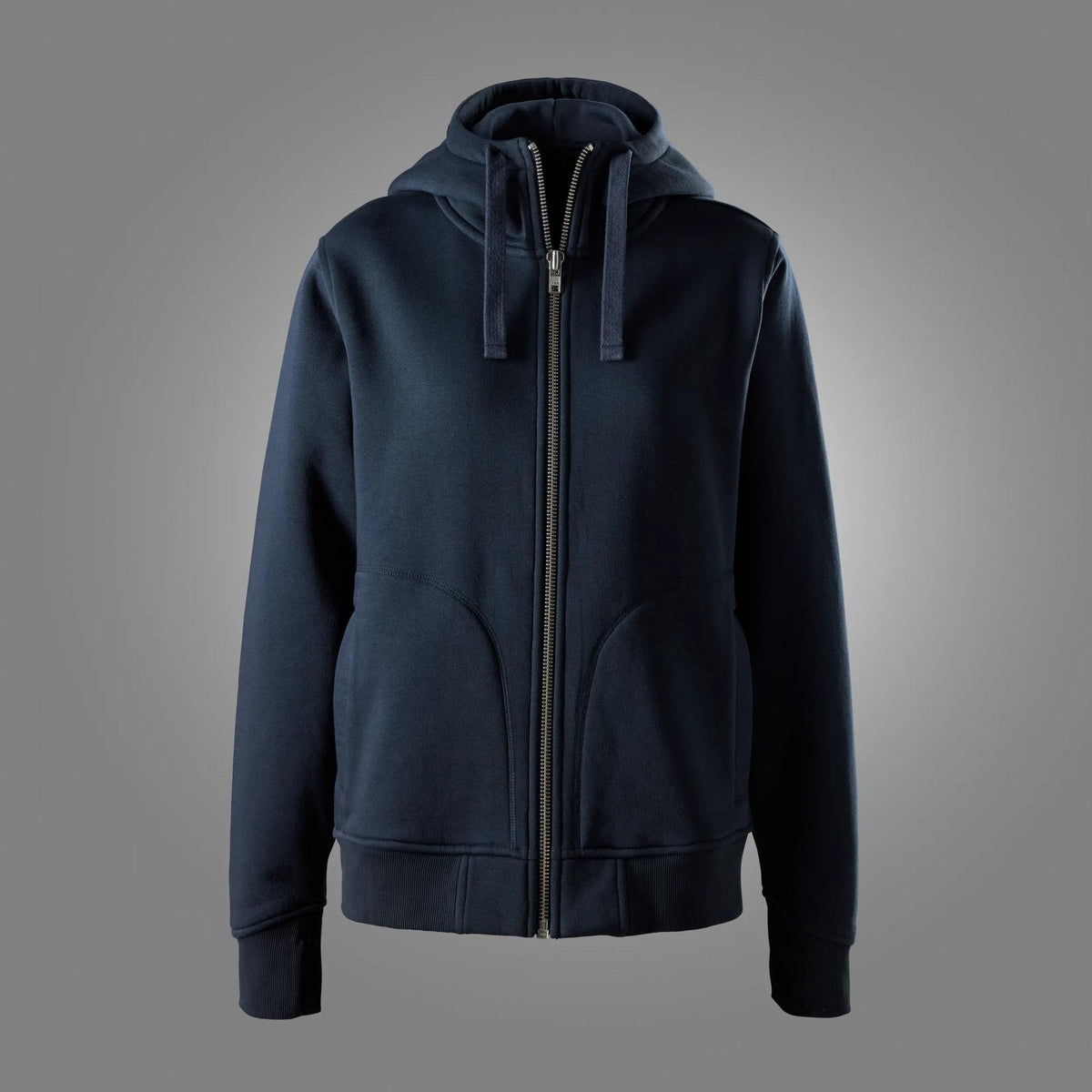 Snickers Workwear Women's Heavy Sweatshirt Full Zip Hoodie in Navy