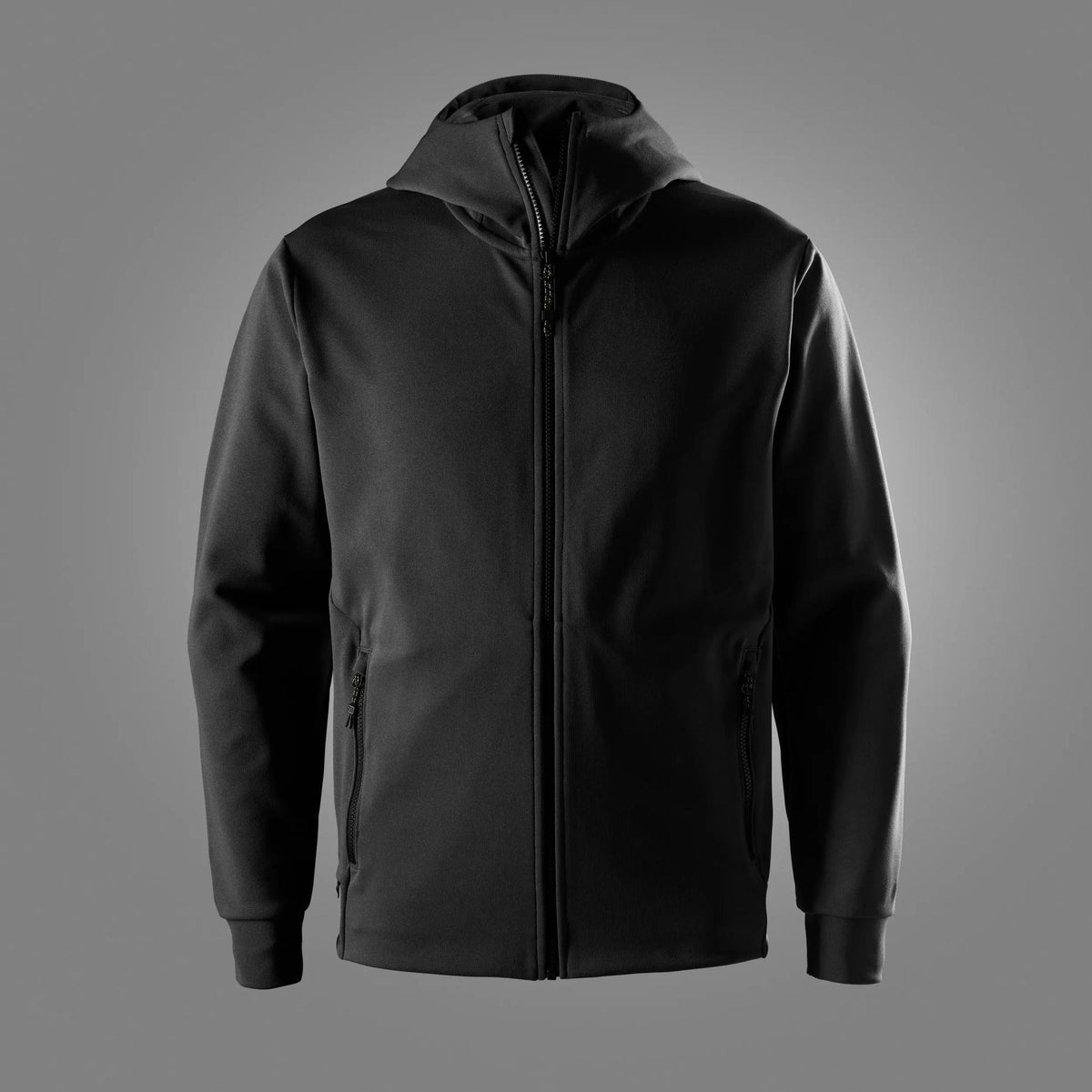 Snickers Workwear Tech Midlayer Full Zip Hoodie in Black