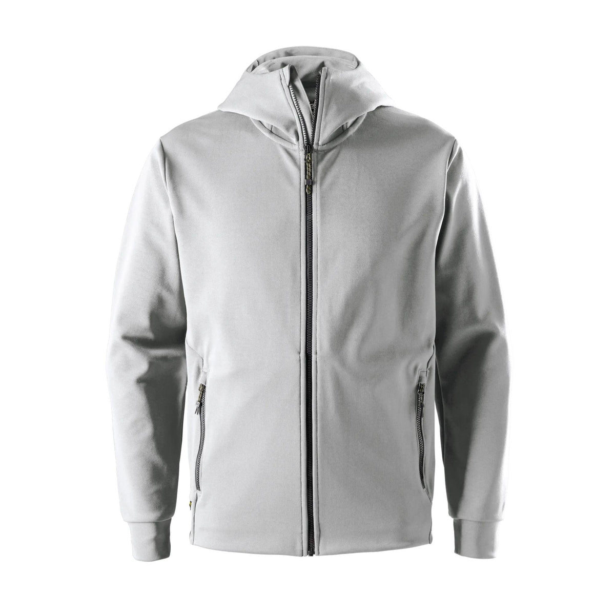 Snickers Workwear Tech Midlayer Full Zip Hoodie in Ice Grey