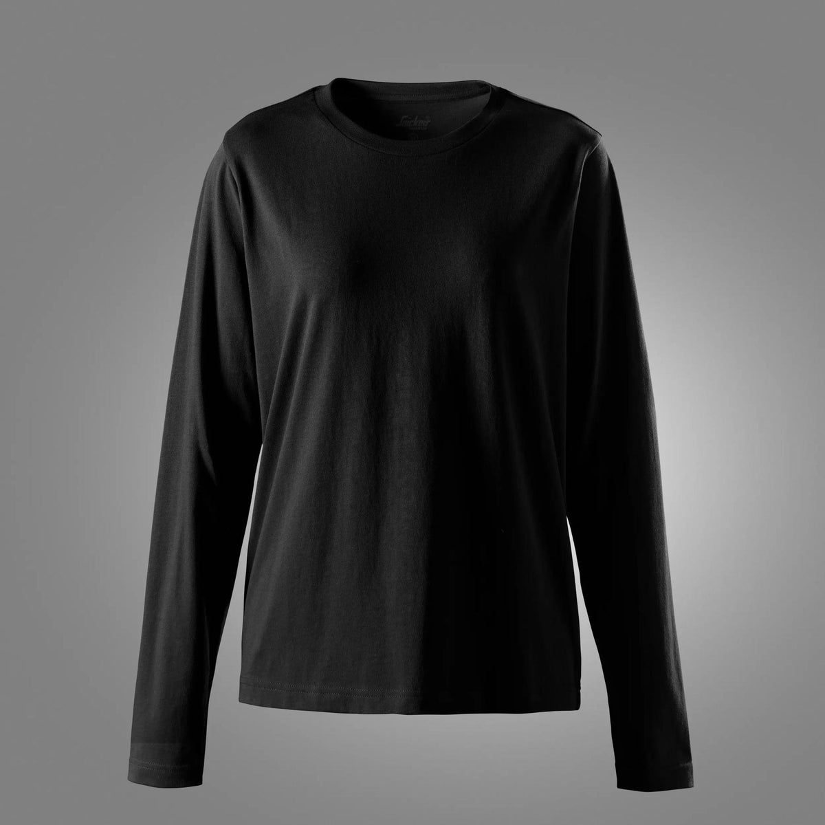 Snickers Workwear Women's Classic Long Sleeve T-Shirt in Black