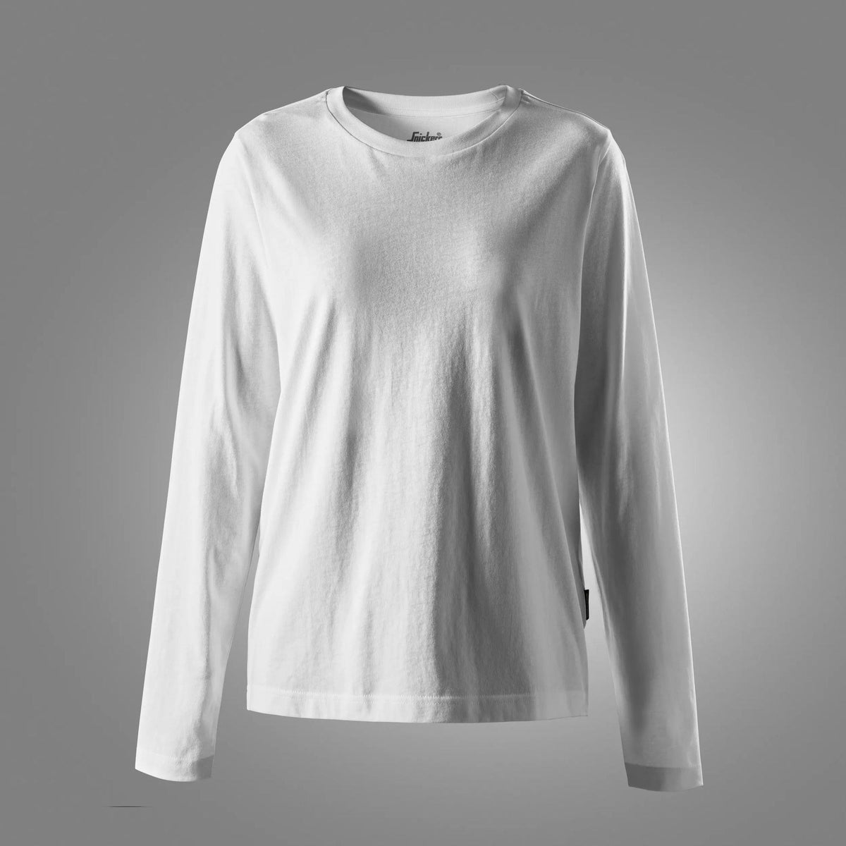 Snickers Workwear Women's Classic Long Sleeve T-Shirt in White