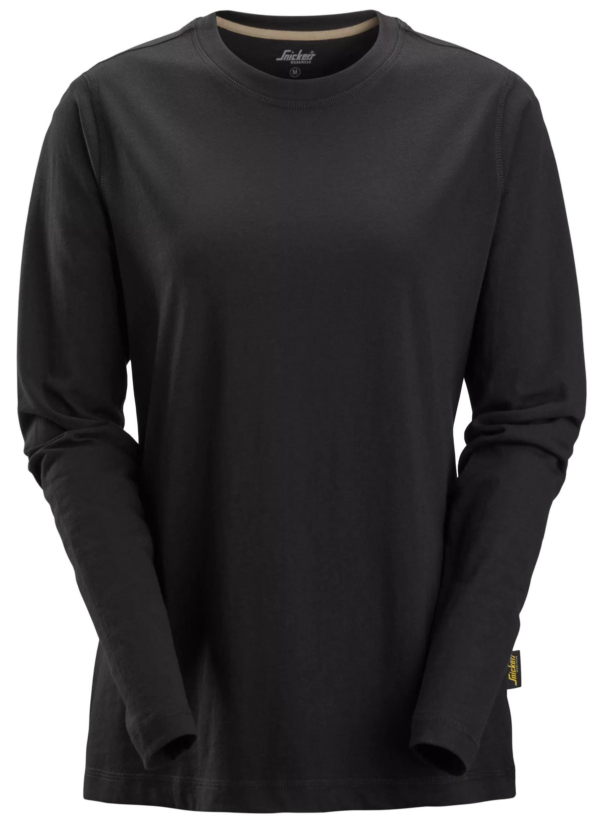 Snickers Workwear Women's Long-Sleeve T-Shirt in Black
