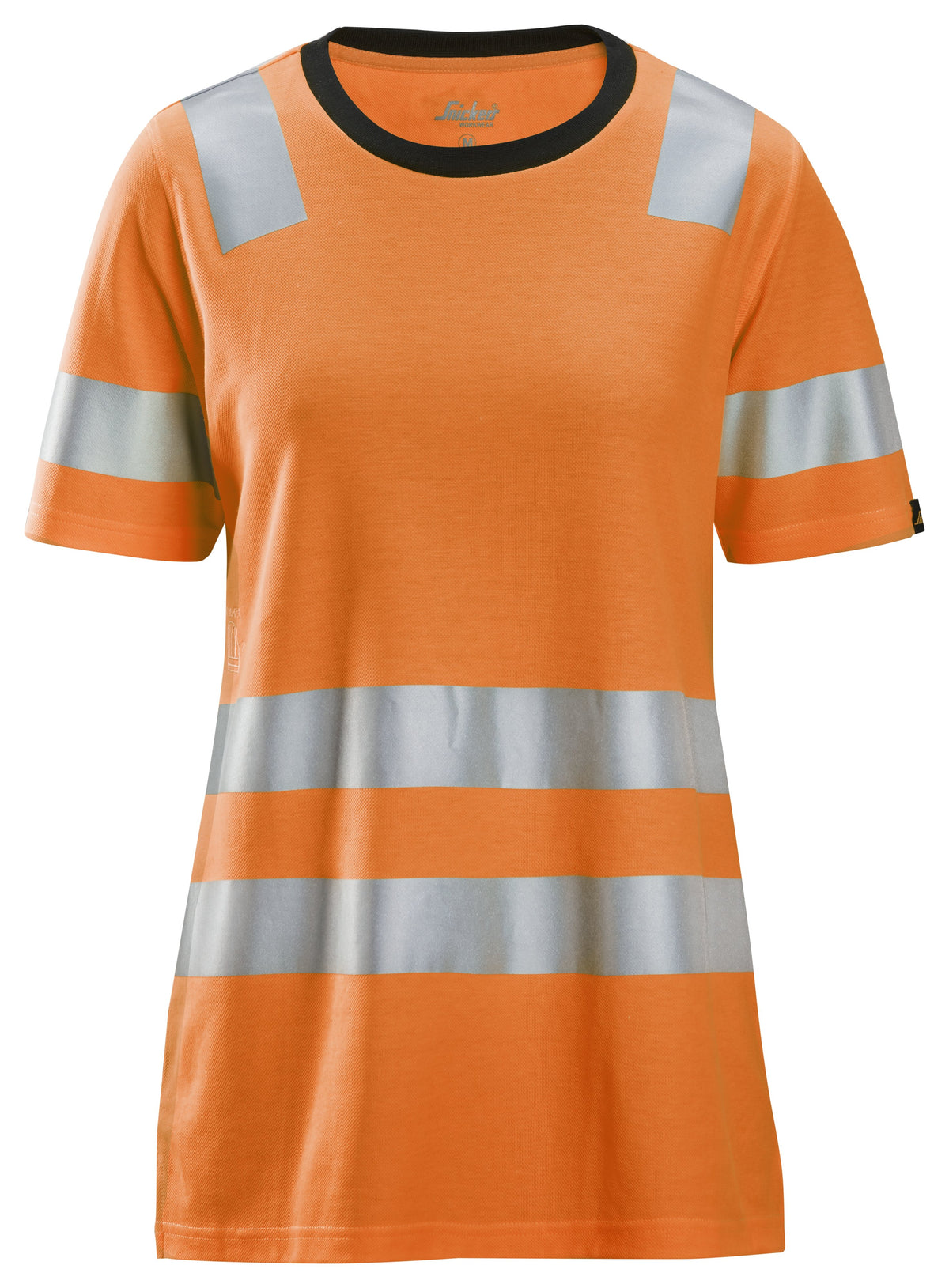 Snickers Workwear High-Vis Class 2, Women's T-Shirt in Hi-Vis Orange