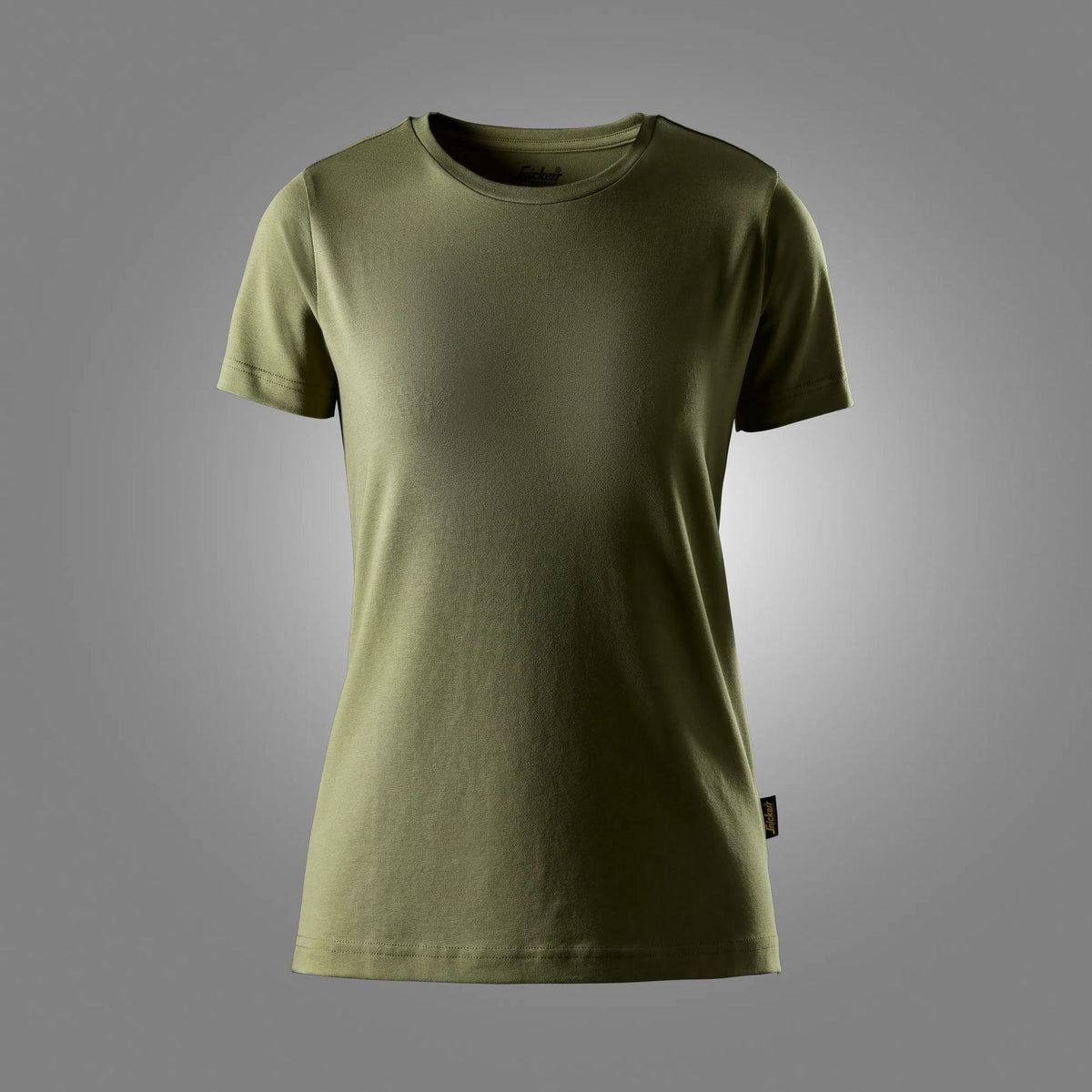 Snickers Workwear Women's Slim Fit T-Shirt in Khaki Green