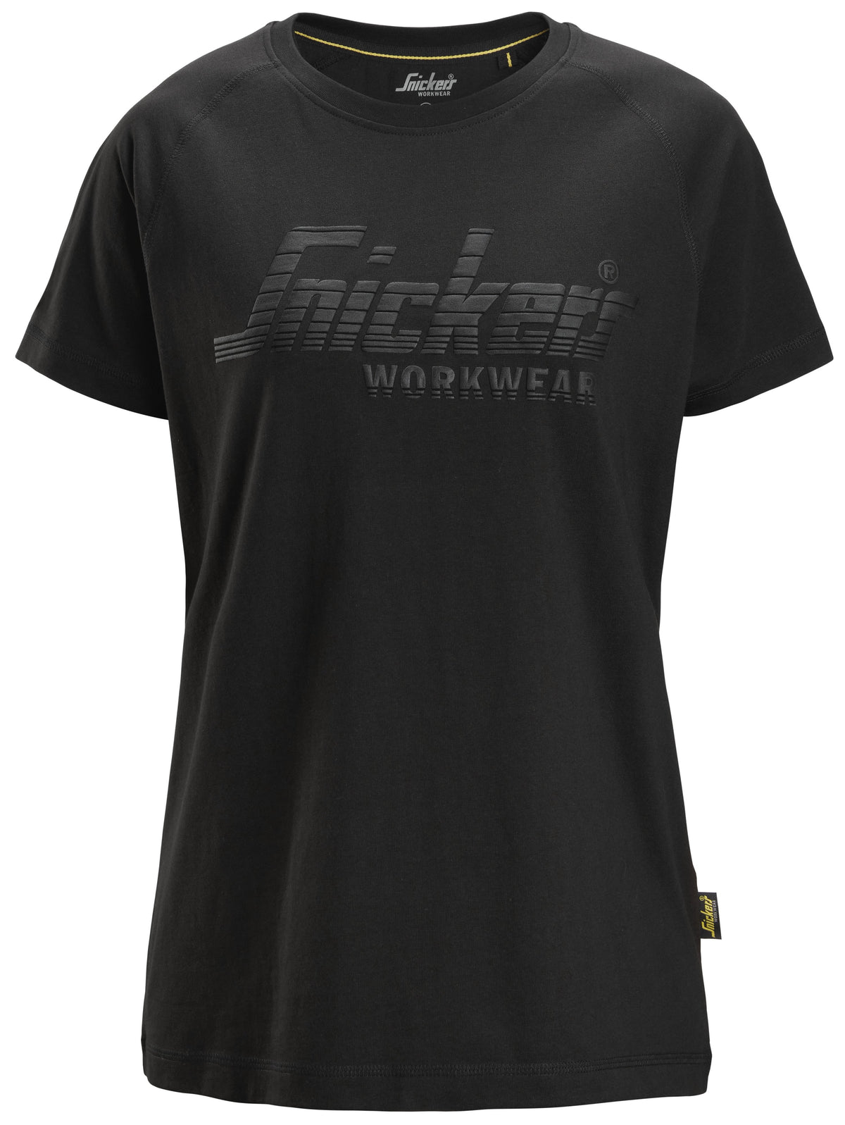 Snickers Workwear Women's Logo T-shirt in Black
