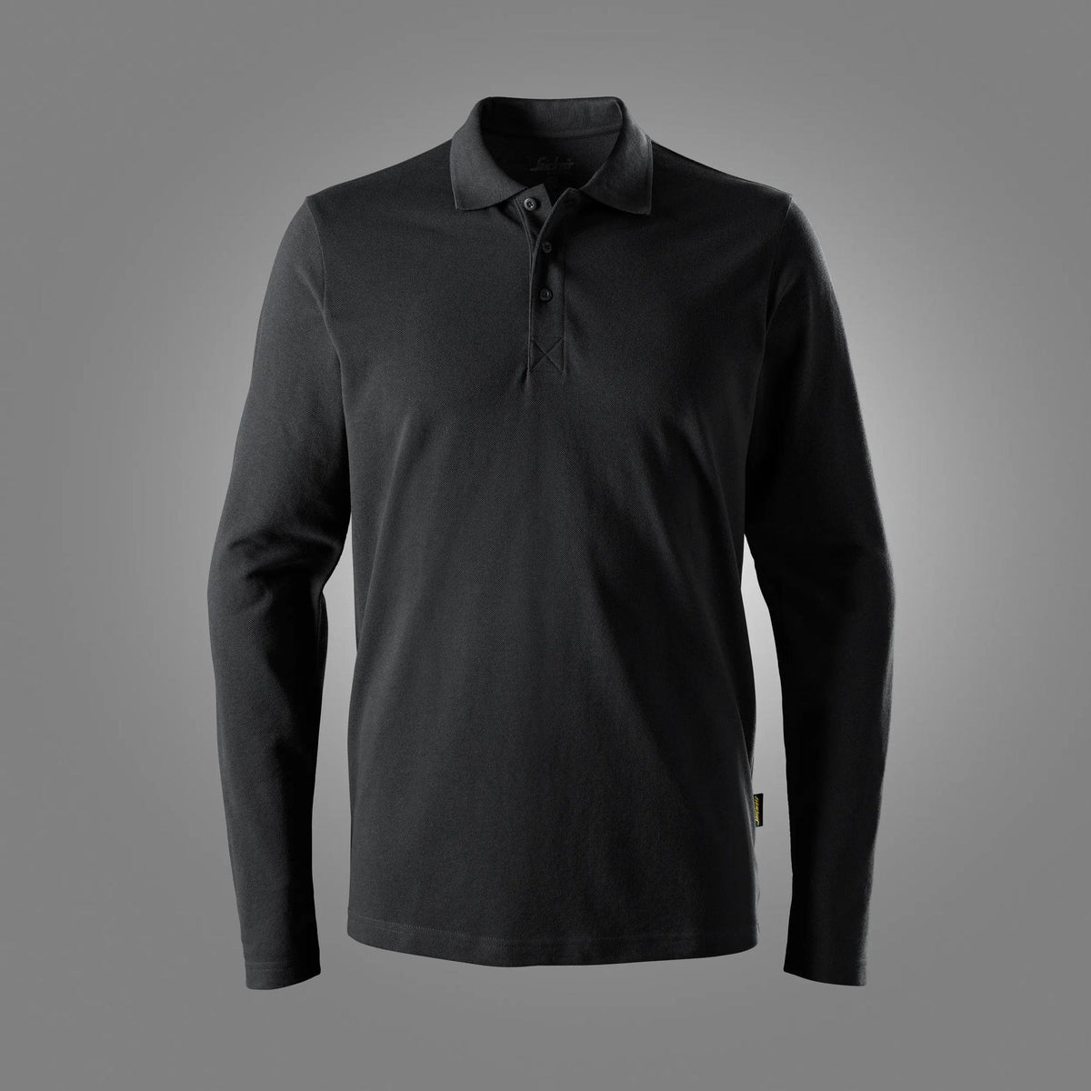 Snickers Workwear Classic Long Sleeve Polo Shirt in Steel Grey