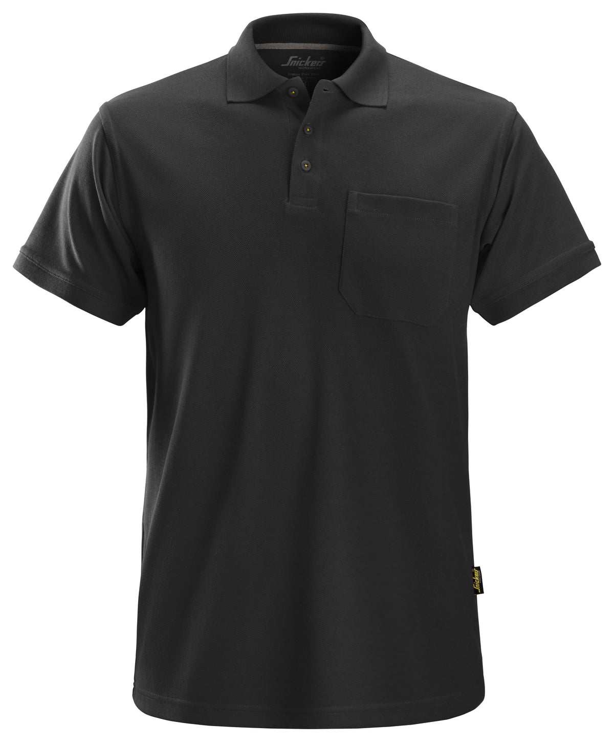 Snickers Workwear Classic Pocket Polo Shirt in Black