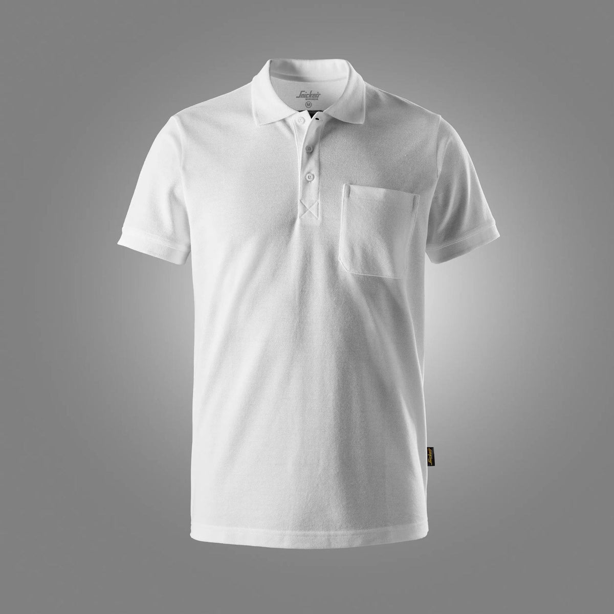 Snickers Workwear Classic Pocket Polo Shirt in White