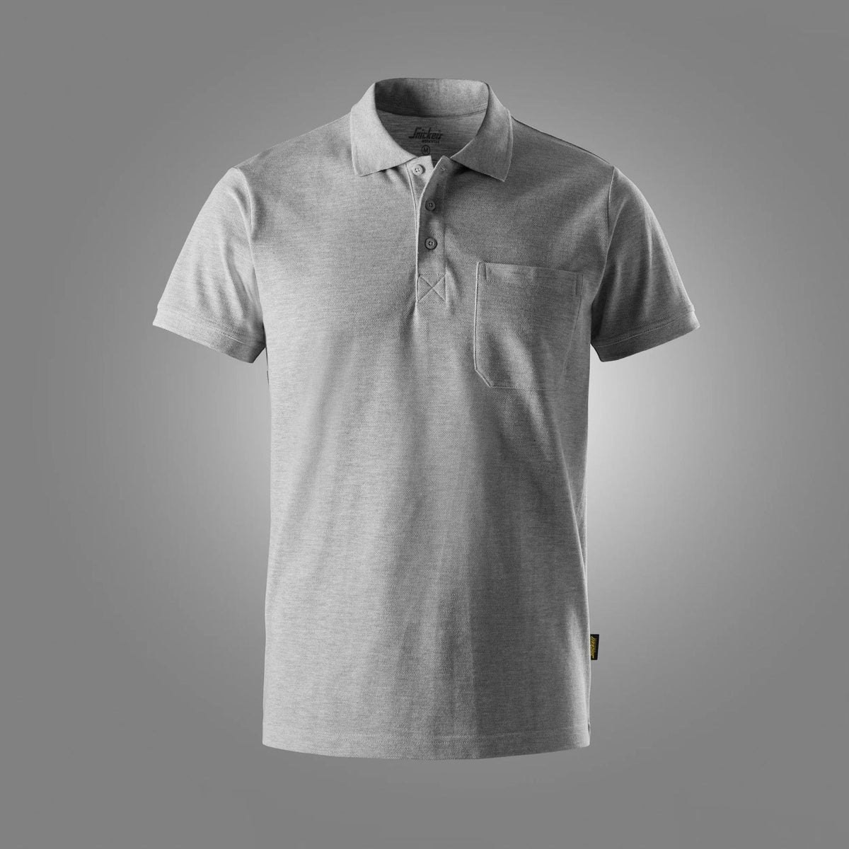Snickers Workwear Classic Pocket Polo Shirt in Grey Melange