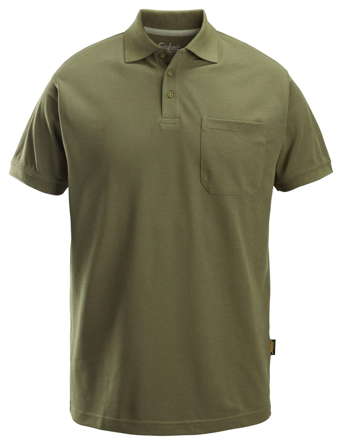 Snickers Workwear Classic Pocket Polo Shirt in Khaki Green