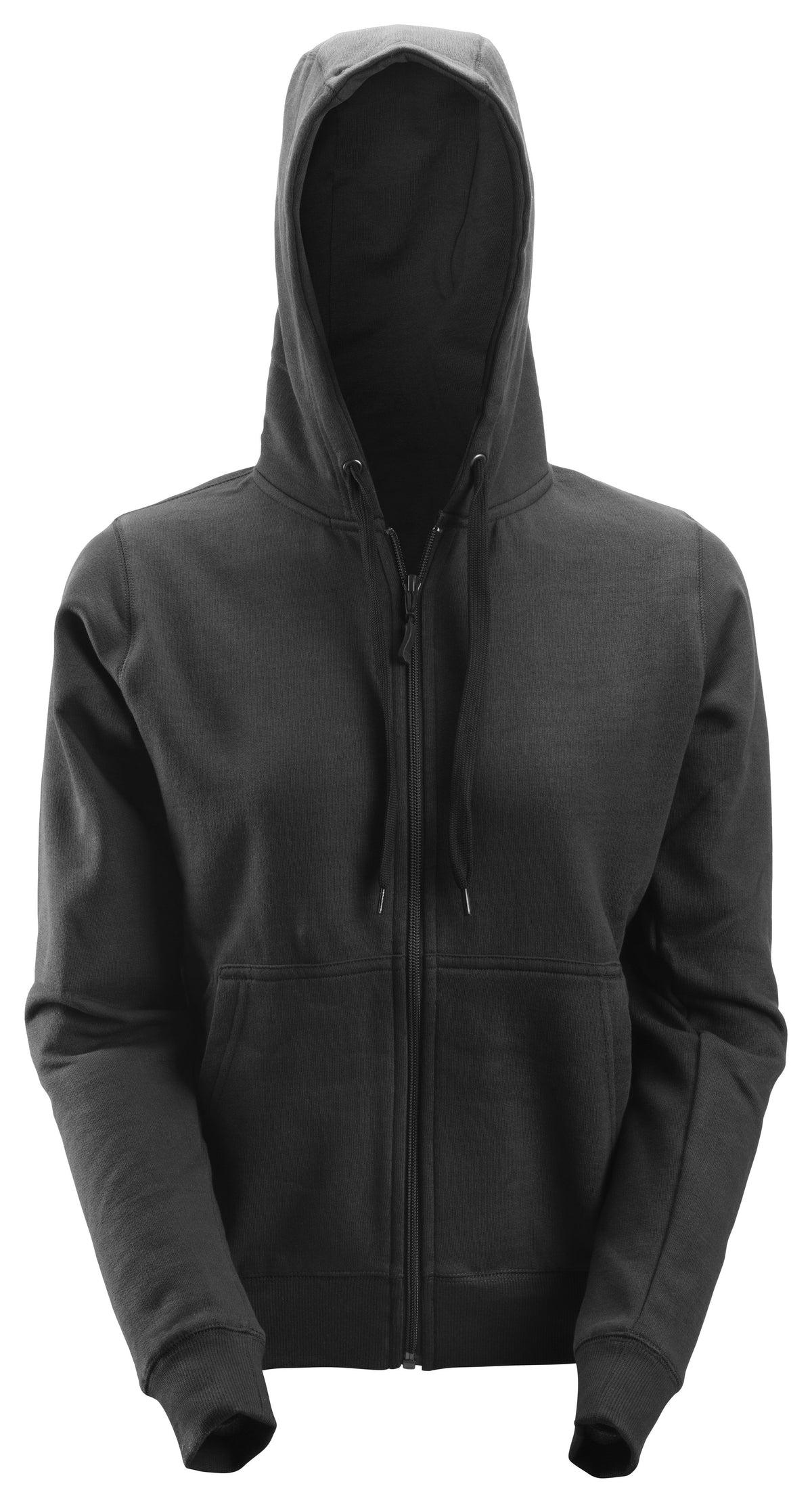 Snickers Workwear Women's Zip Hoodie in Black