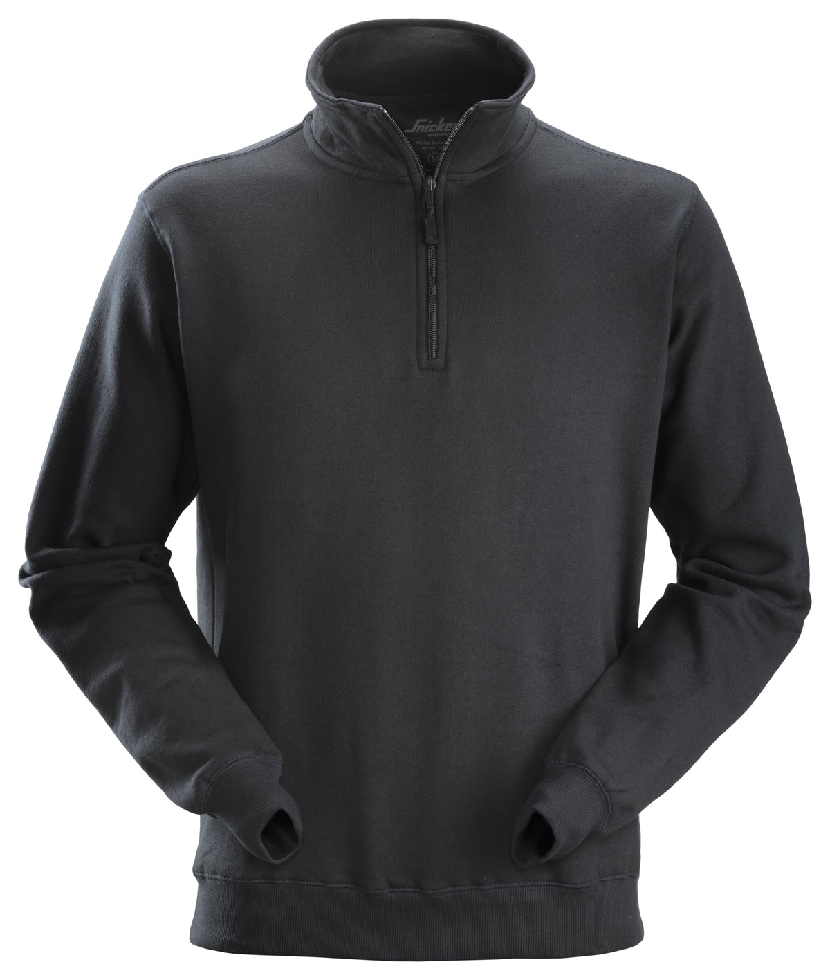 Snickers Workwear ½ Zip Sweatshirt in Black