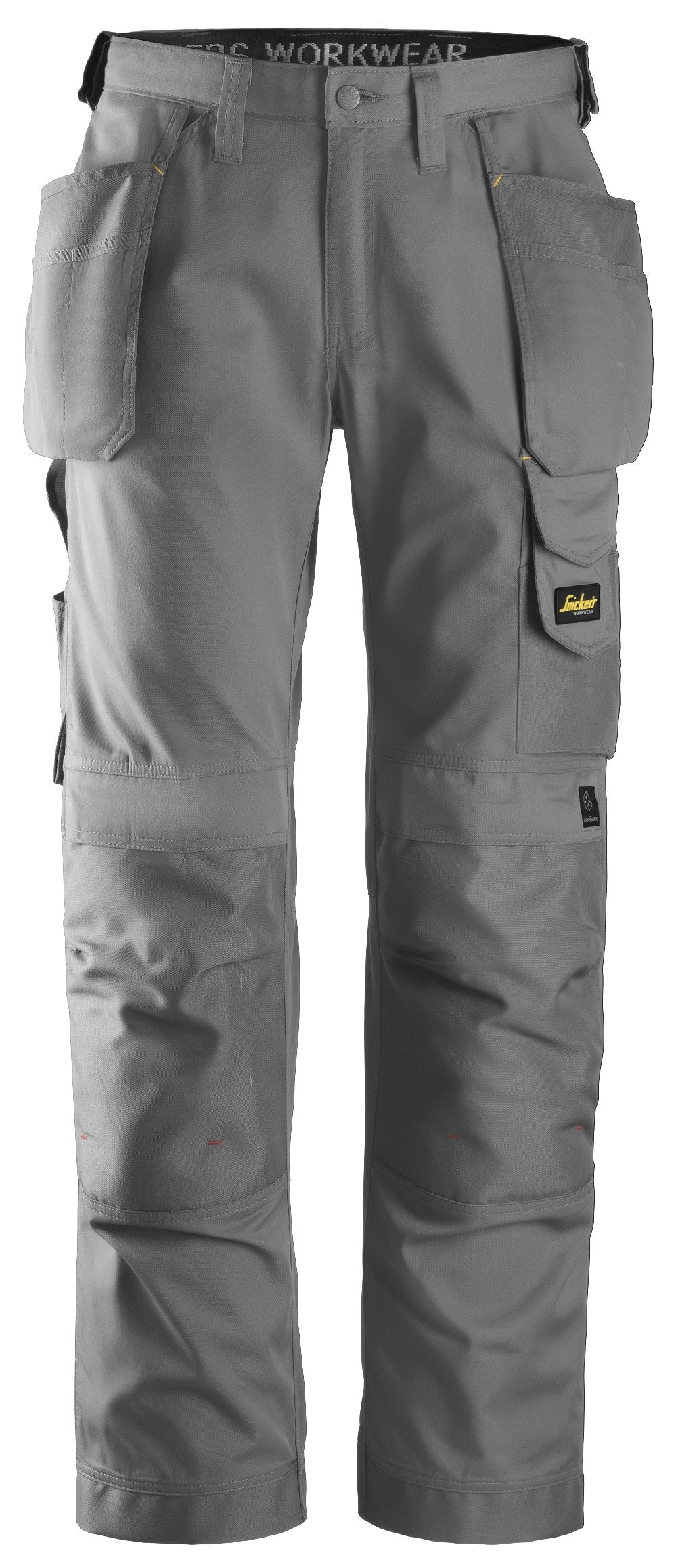 Snickers Workwear Craftsmen Holster Pockets Trousers, CoolTwill in Grey/Grey