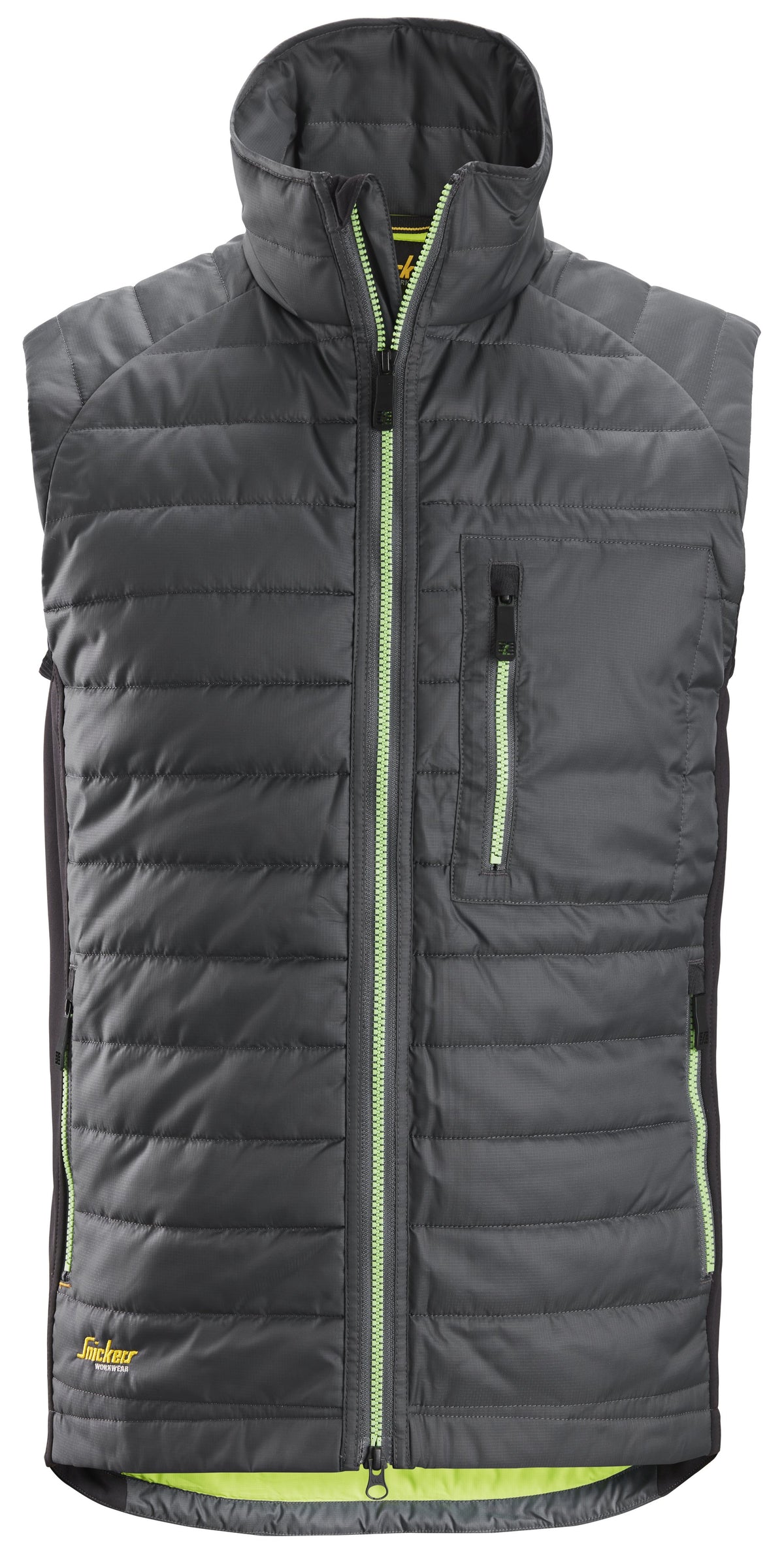 Snickers Workwear AllroundWork, 37.5® Insulator Vest in Steel Grey/Black