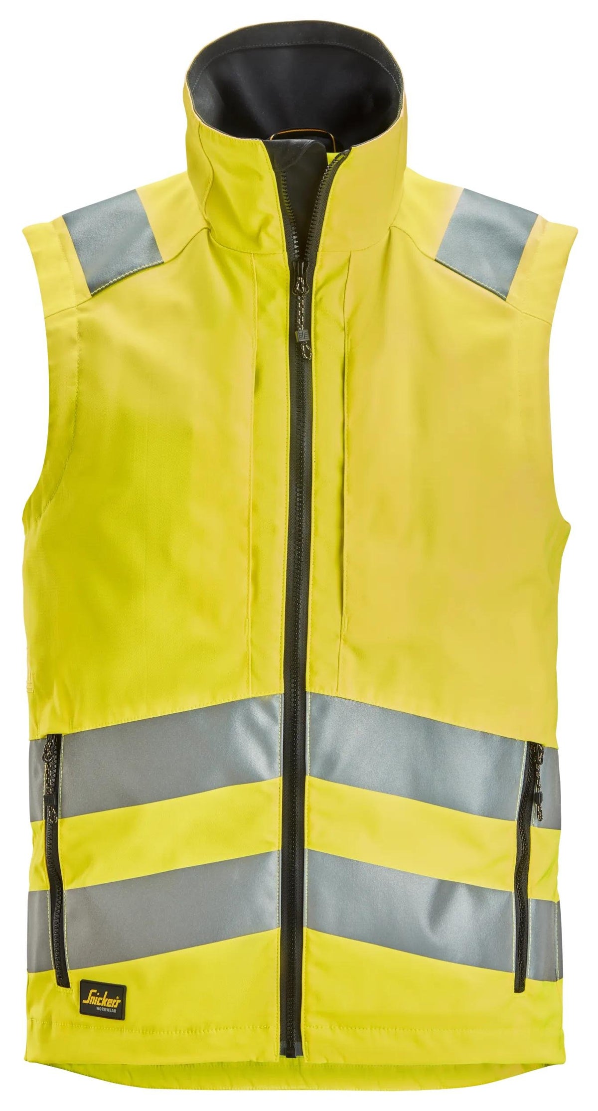 Snickers Workwear High-Vis Class 1/2, Vest in Hi-Vis Yellow