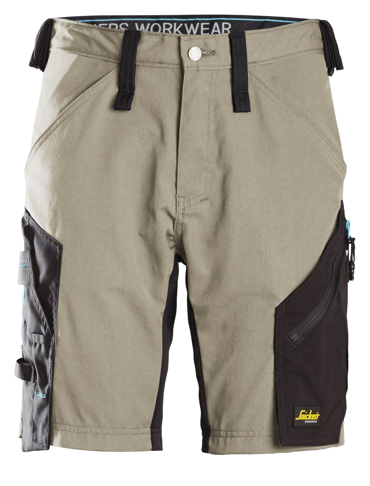 Snickers Workwear LiteWork, 37.5® Work Shorts in Khaki/Black