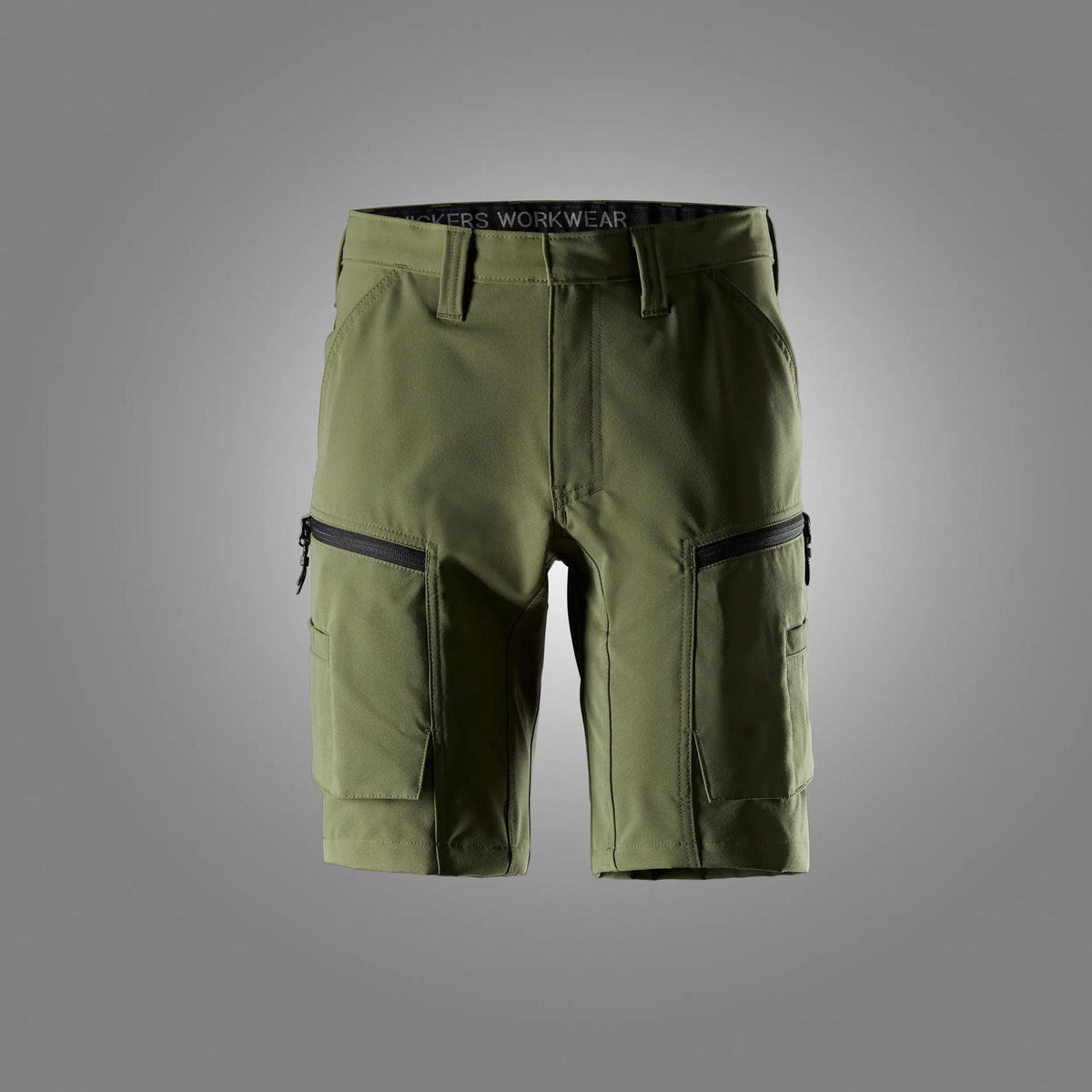 Snickers Workwear ServiceWork, Service Stretch Shorts in Khaki Green