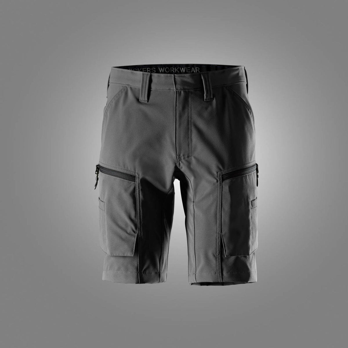 Snickers Workwear ServiceWork, Service Stretch Shorts in Steel Grey