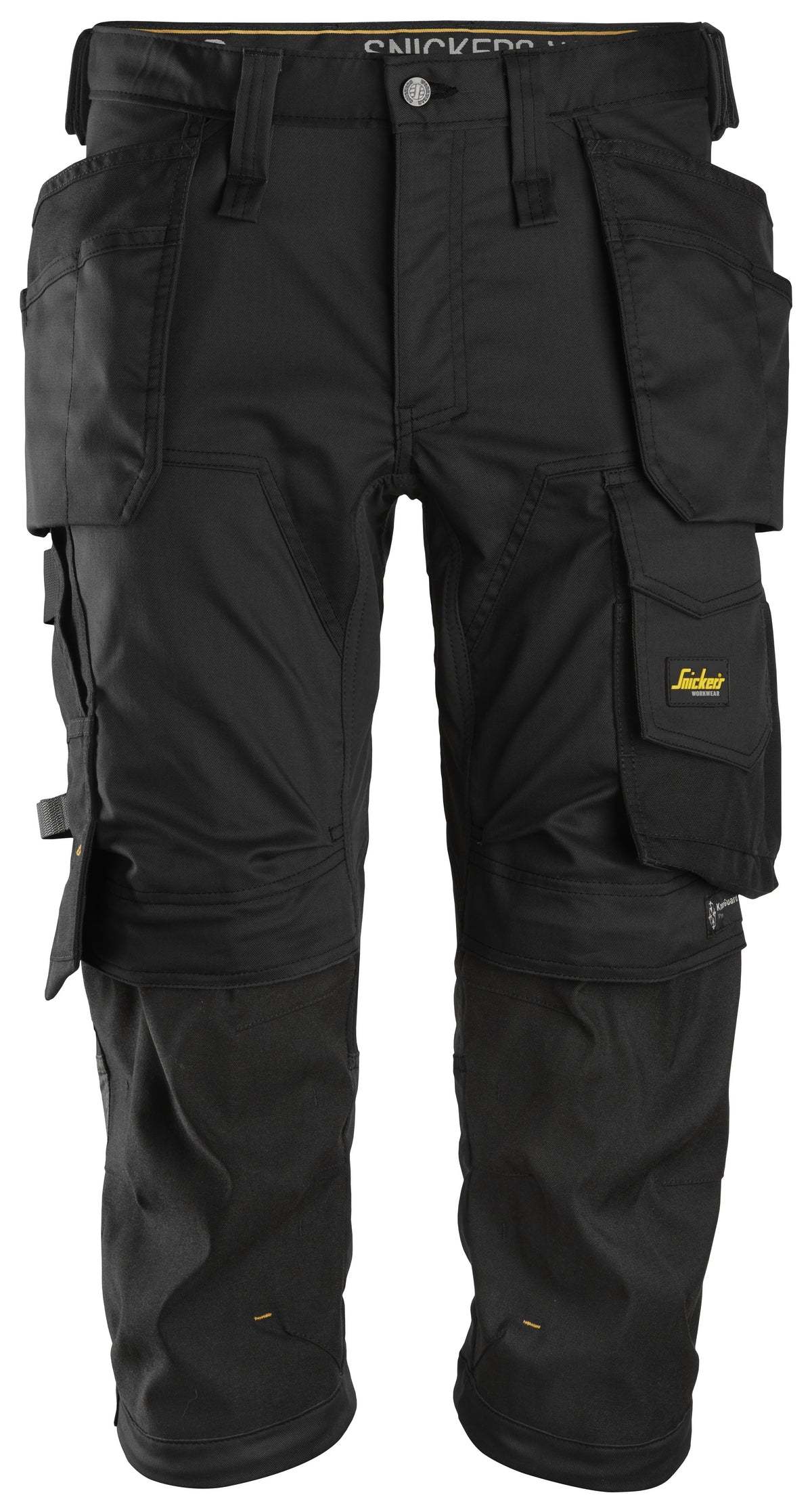 Snickers Workwear AllroundWork, Stretch Pirates Holster Pockets in Black/Black