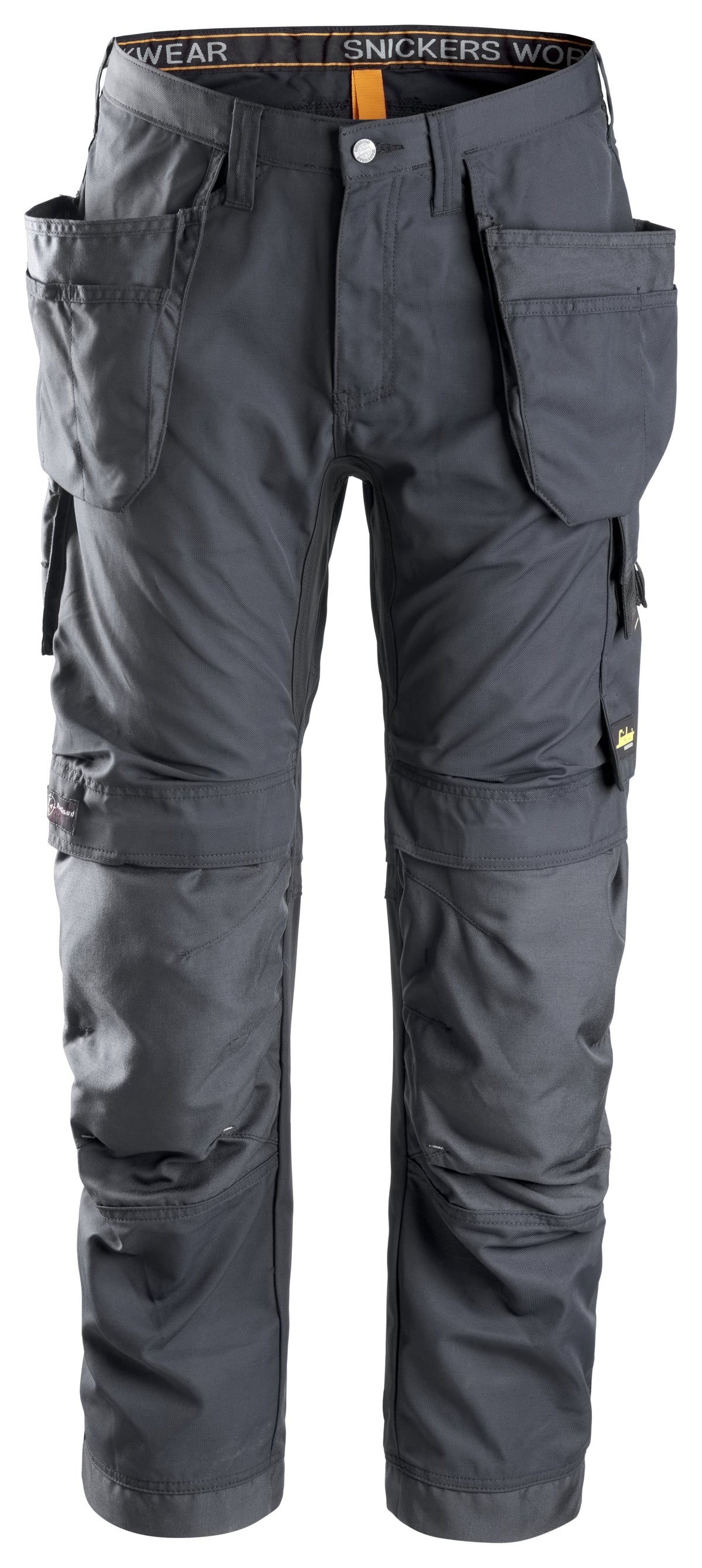 Snickers Workwear AllroundWork, Work Trousers Holster Pockets in Steel Grey/Steel Grey