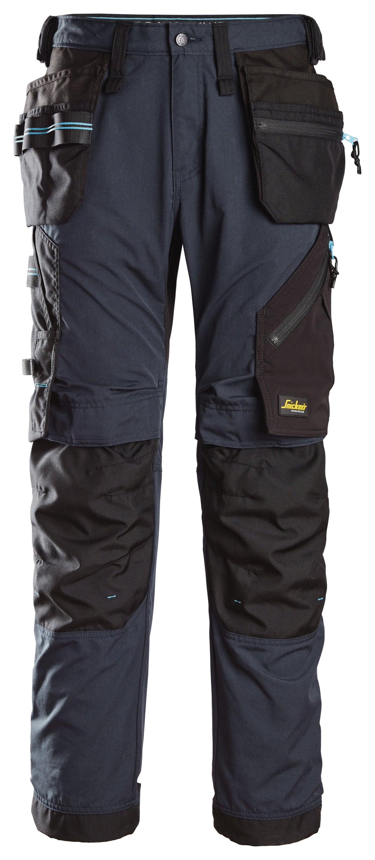 Snickers Workwear LiteWork, 37.5® Work Trousers Holster Pockets in Navy/Black