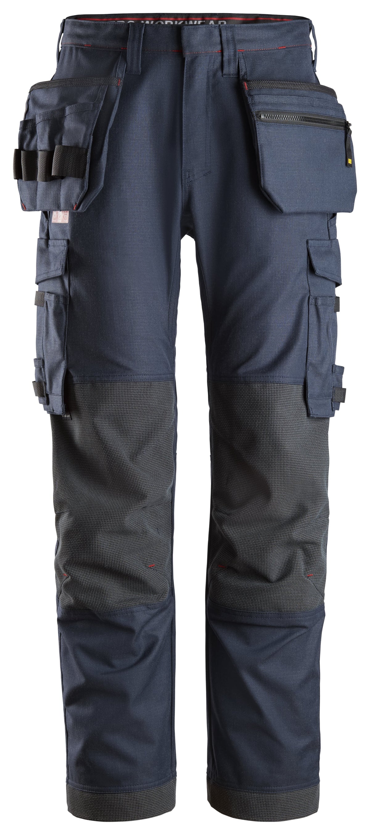 Snickers Workwear ProtecWork, Work Trousers Holster Pockets Equal Leg Pockets in Navy