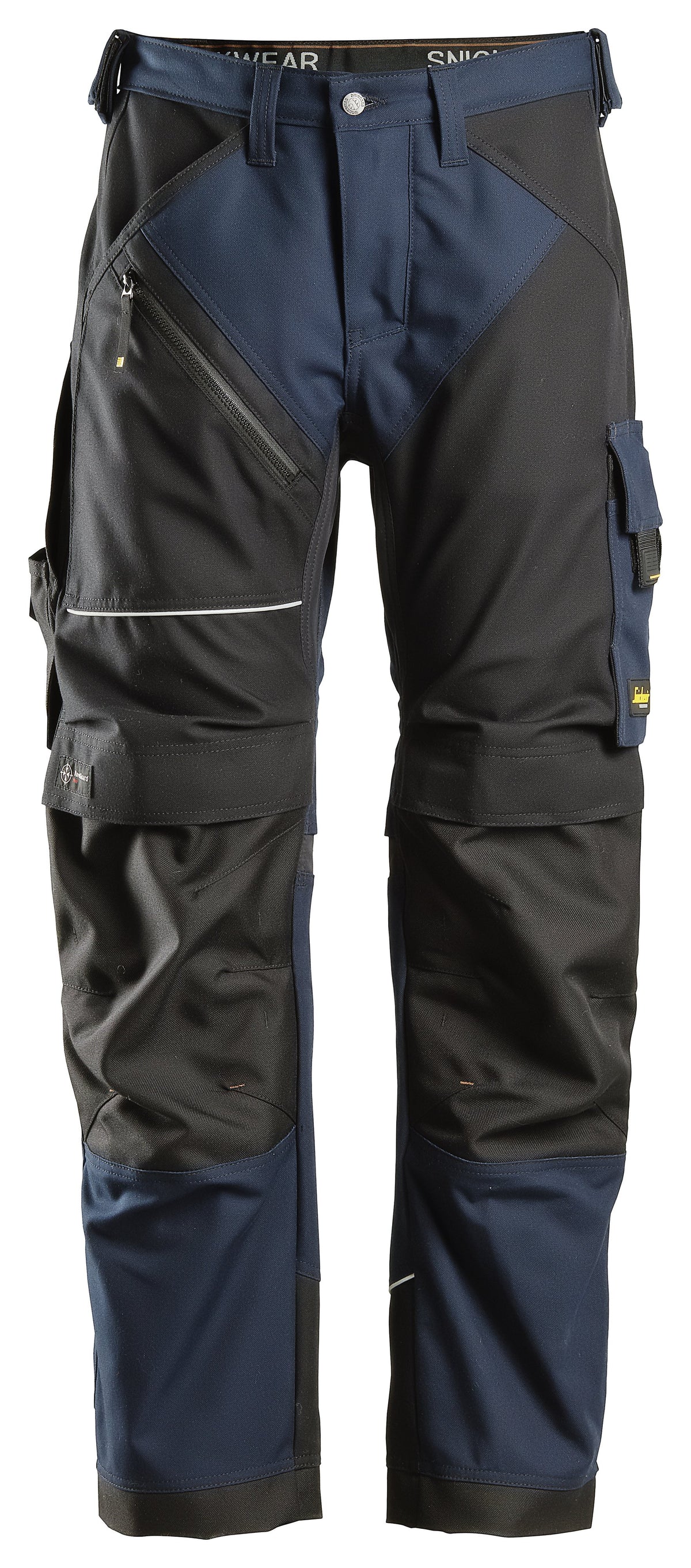 Snickers Workwear RuffWork, Canvas+ Work Trousers+ in Navy/Black