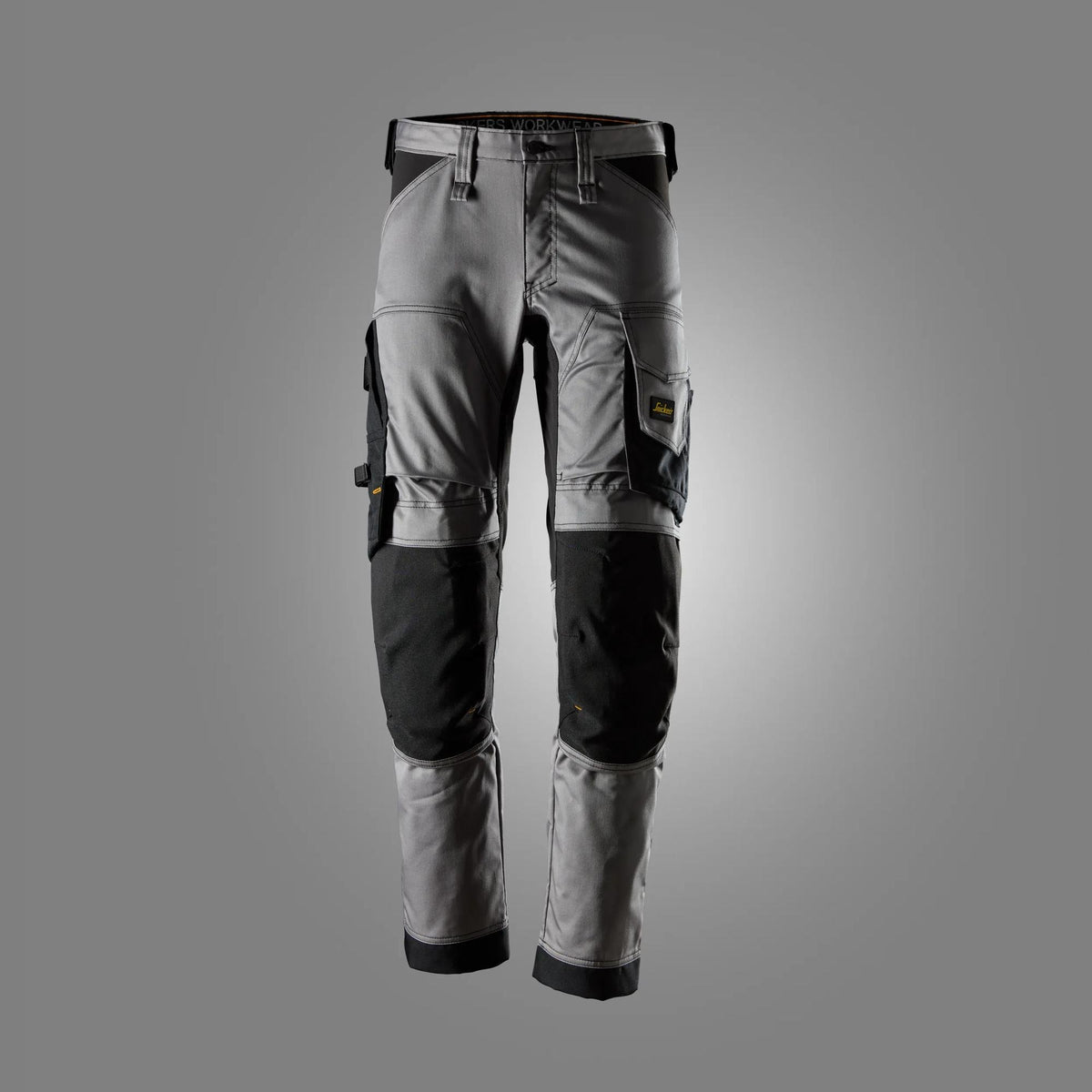 Snickers Workwear AllroundWork, Stretch Trousers in Grey/Black