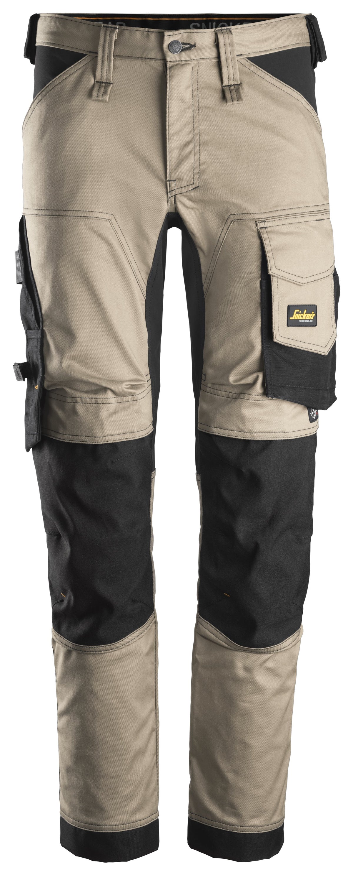 Snickers Workwear AllroundWork, Stretch Trousers in Khaki/Black