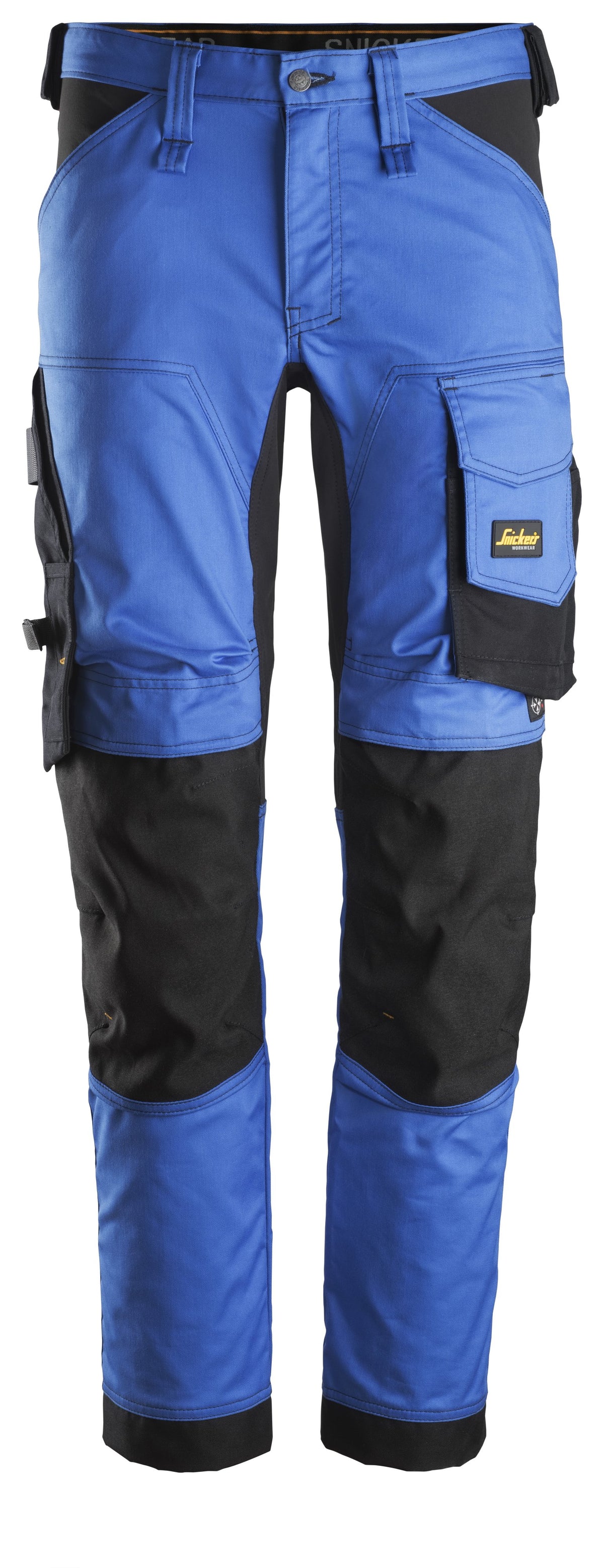 Snickers Workwear AllroundWork, Stretch Trousers in True Blue/Black