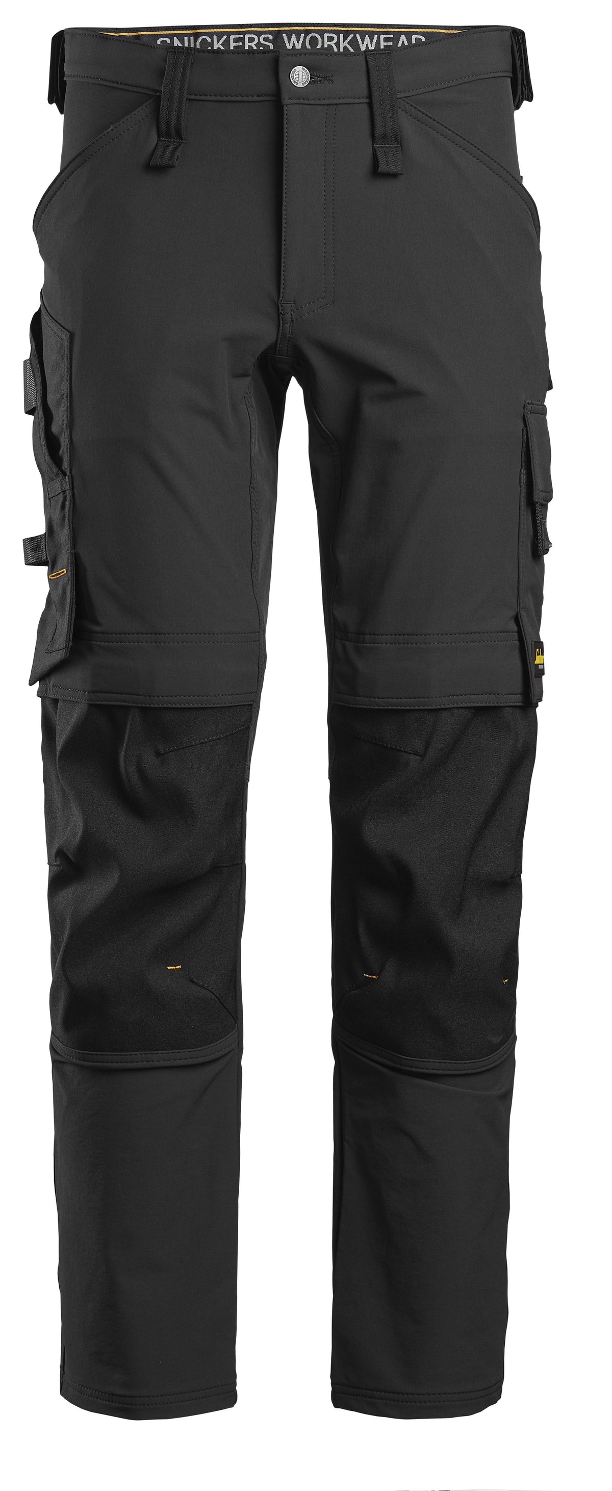 Snickers Workwear AllroundWork, Full Stretch Trouser in Black/Black