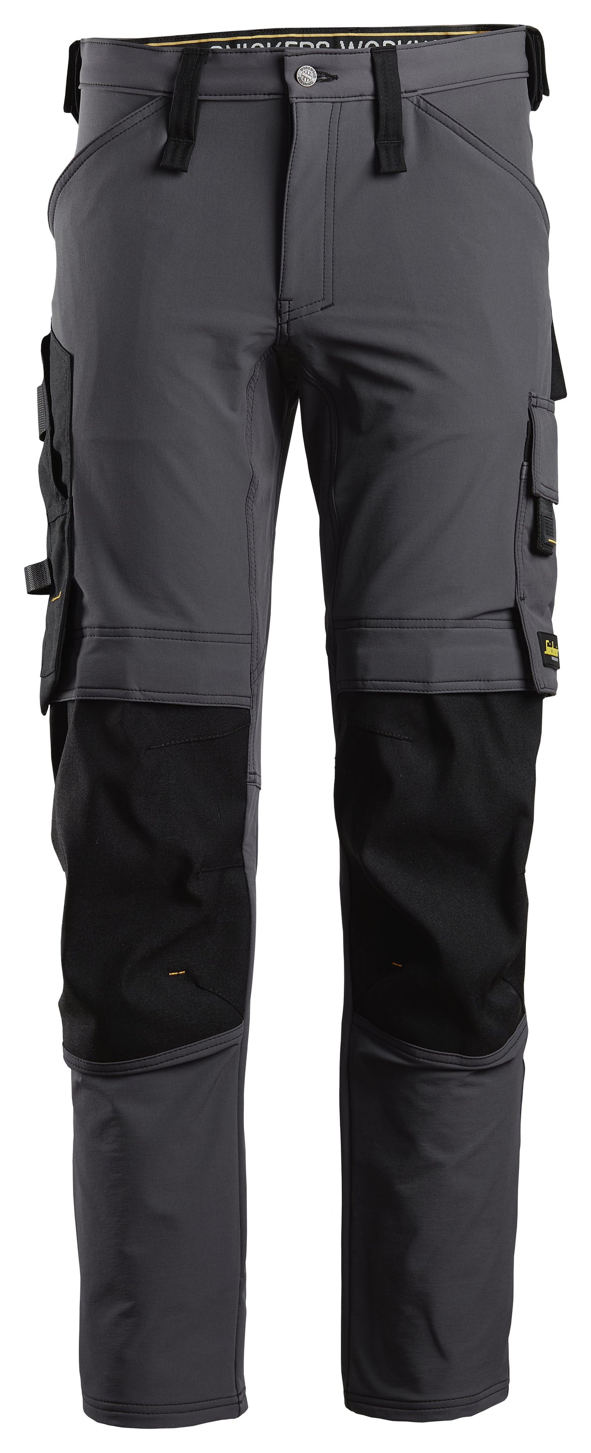 Snickers Workwear AllroundWork, Full Stretch Trouser in Steel Grey/Black
