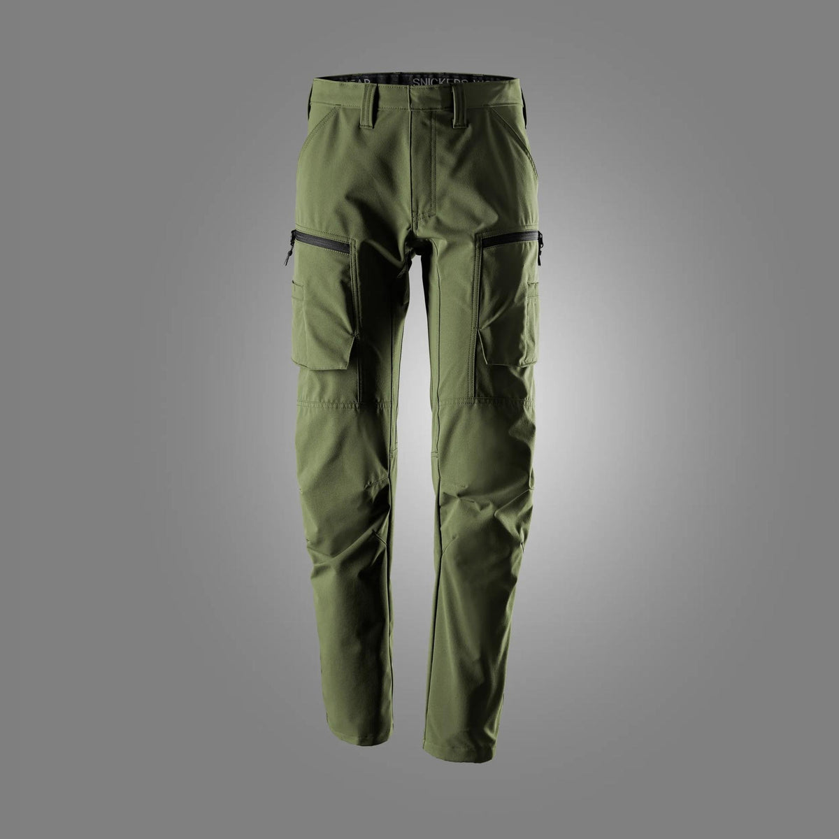 Snickers Workwear ServiceWork, Service Stretch Trousers in Khaki Green