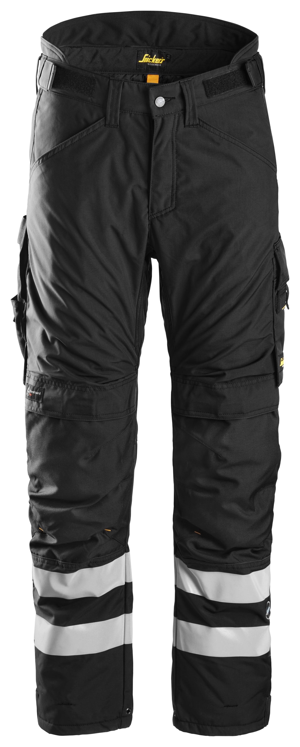 Snickers Workwear AllroundWork, 37.5® Insulated Trousers in Black/Black