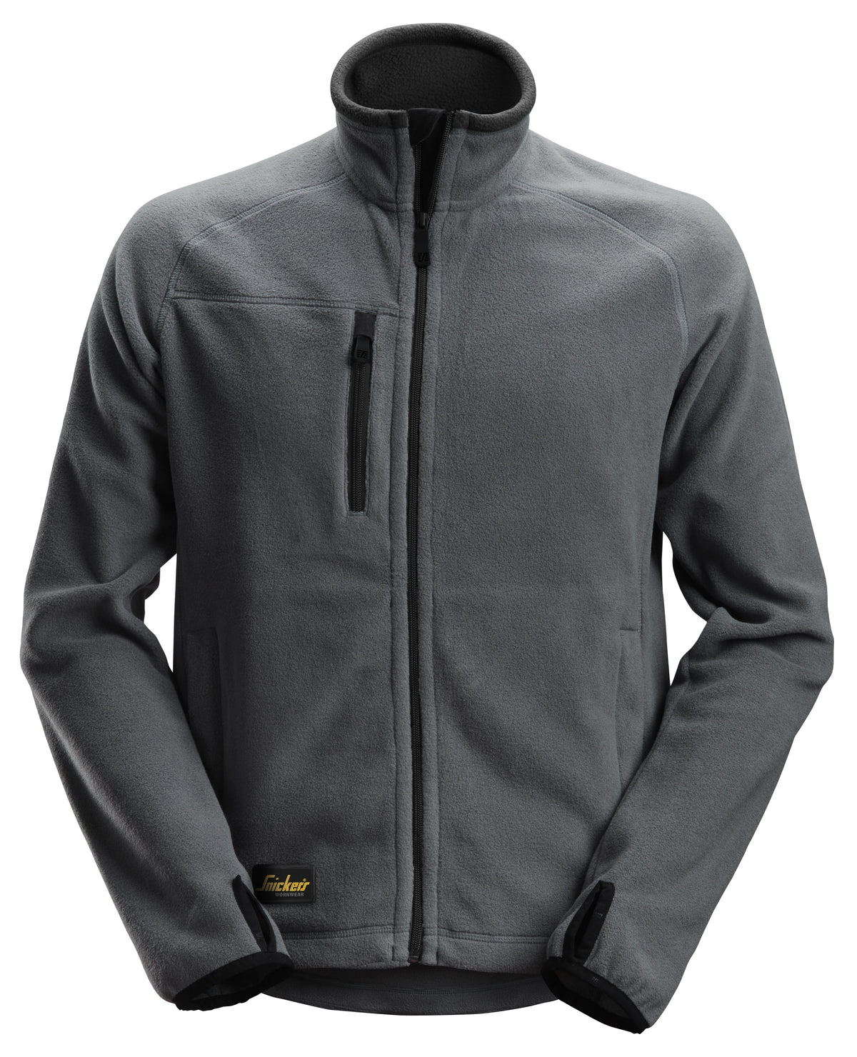 Snickers Workwear AllroundWork, Fleece Jacket in Steel Grey/Black
