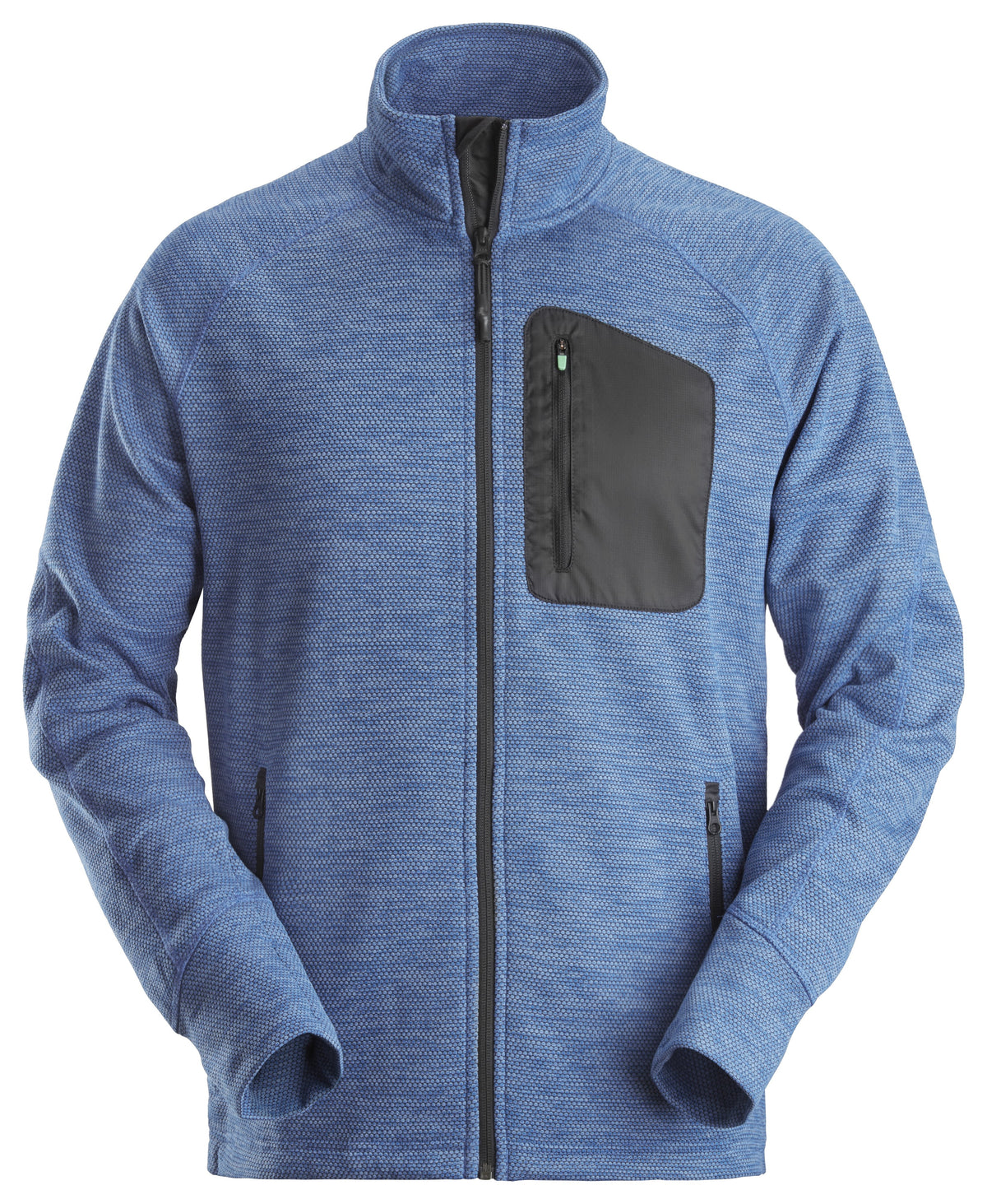 Snickers Workwear FlexiWork, Fleece Jacket in True Blue/Black