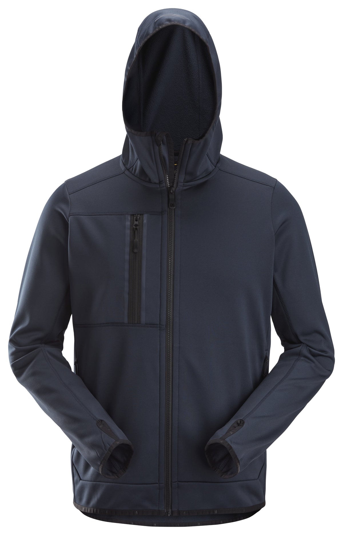 Snickers Workwear AllroundWork, Full Zip Fleece Hoodie in Navy