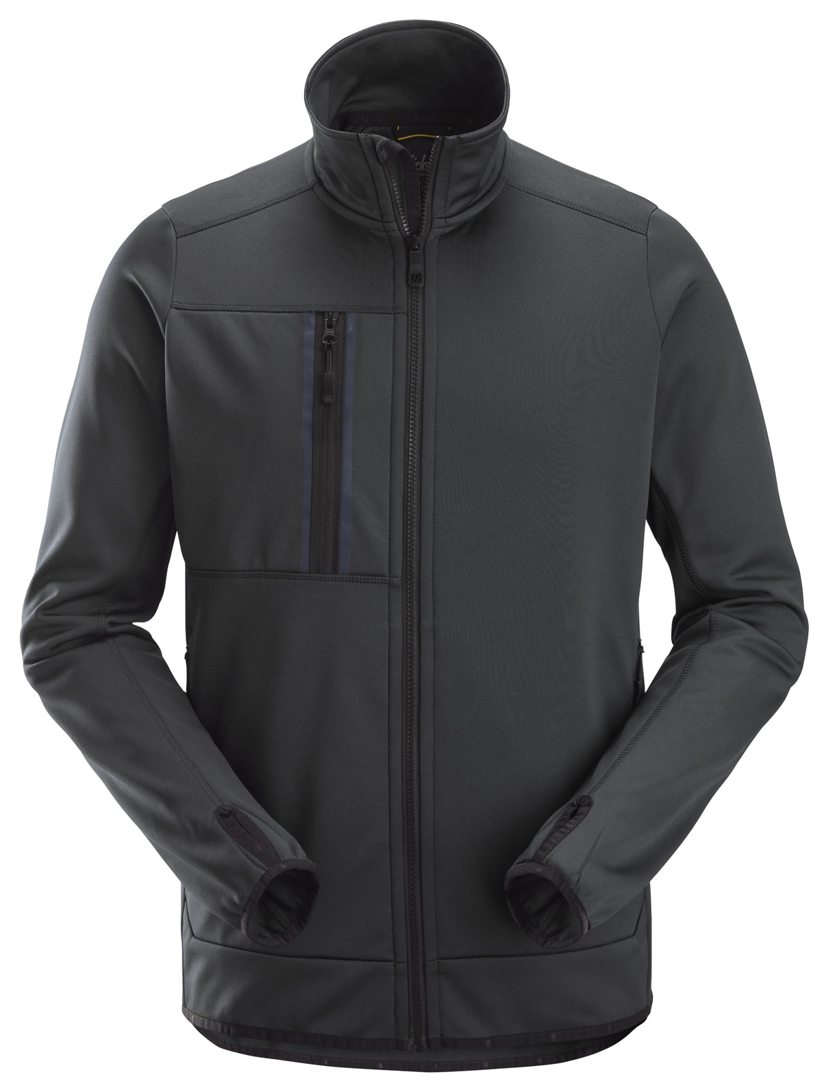 Snickers Workwear AllroundWork, Full Zip Fleece Jacket in Steel Grey