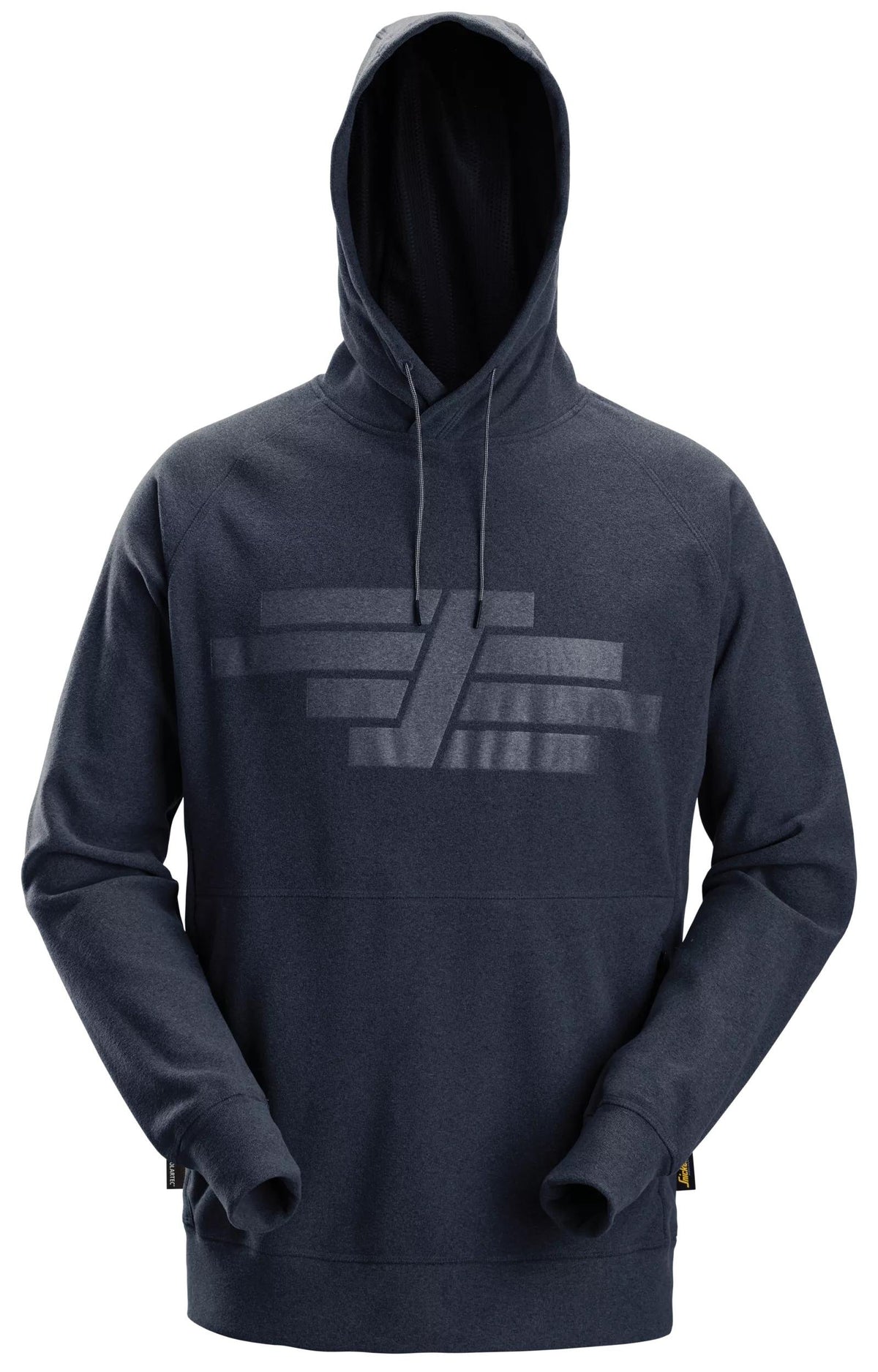 Snickers Workwear AllroundWork, Polartec® Terry Hoodie in Dark Navy Melange