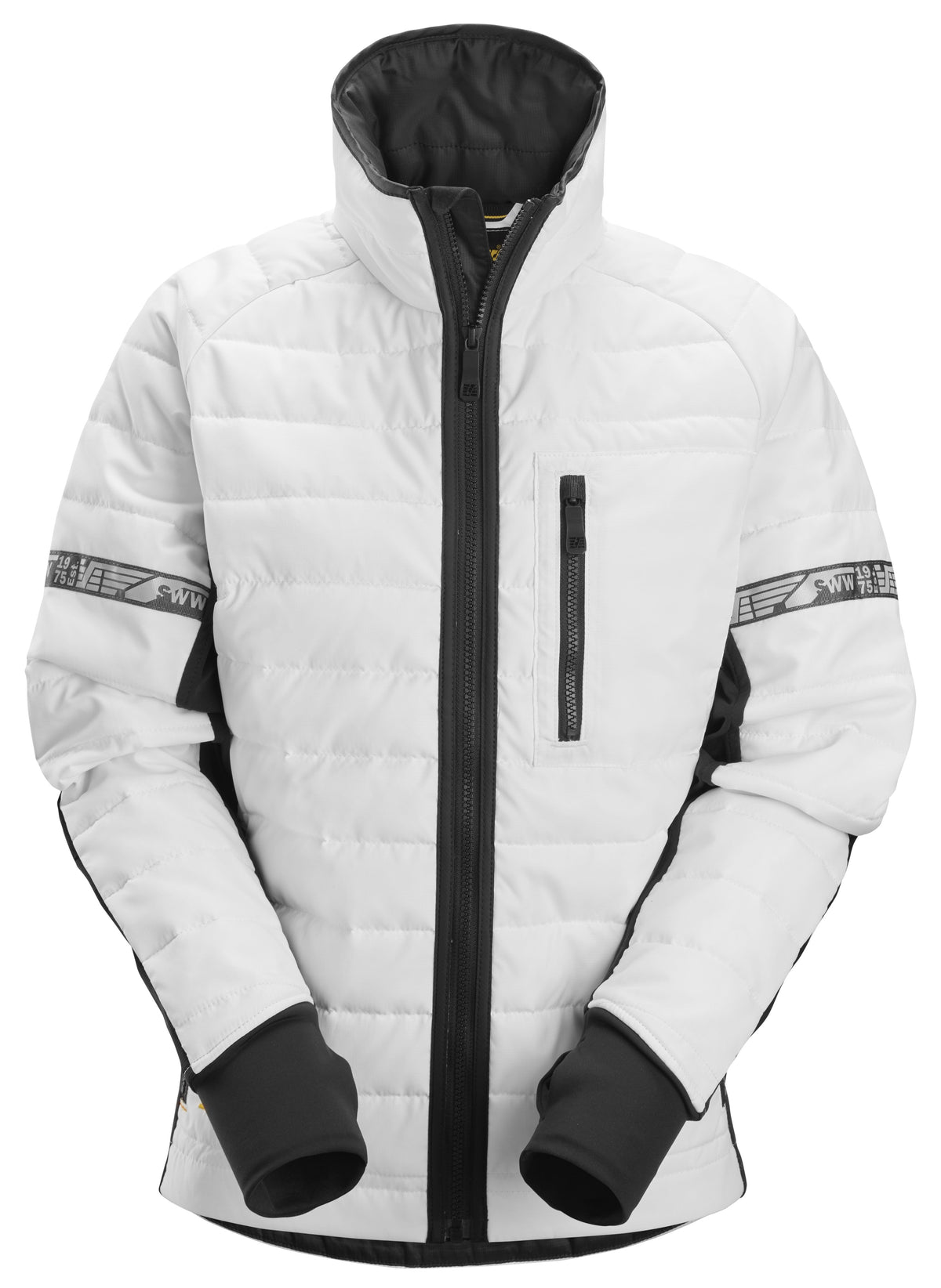 Snickers Workwear AllroundWork, Women's 37.5® Insulator Jacket in White/Black