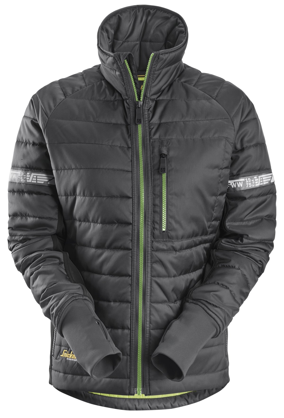 Snickers Workwear AllroundWork, Women's 37.5® Insulator Jacket in Steel Grey/Black