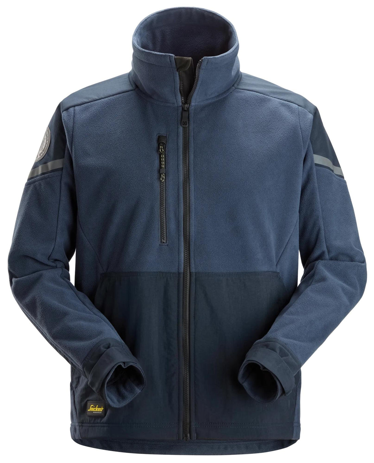 Snickers Workwear Windblocker Fleece Jacket in Navy/Dark Navy
